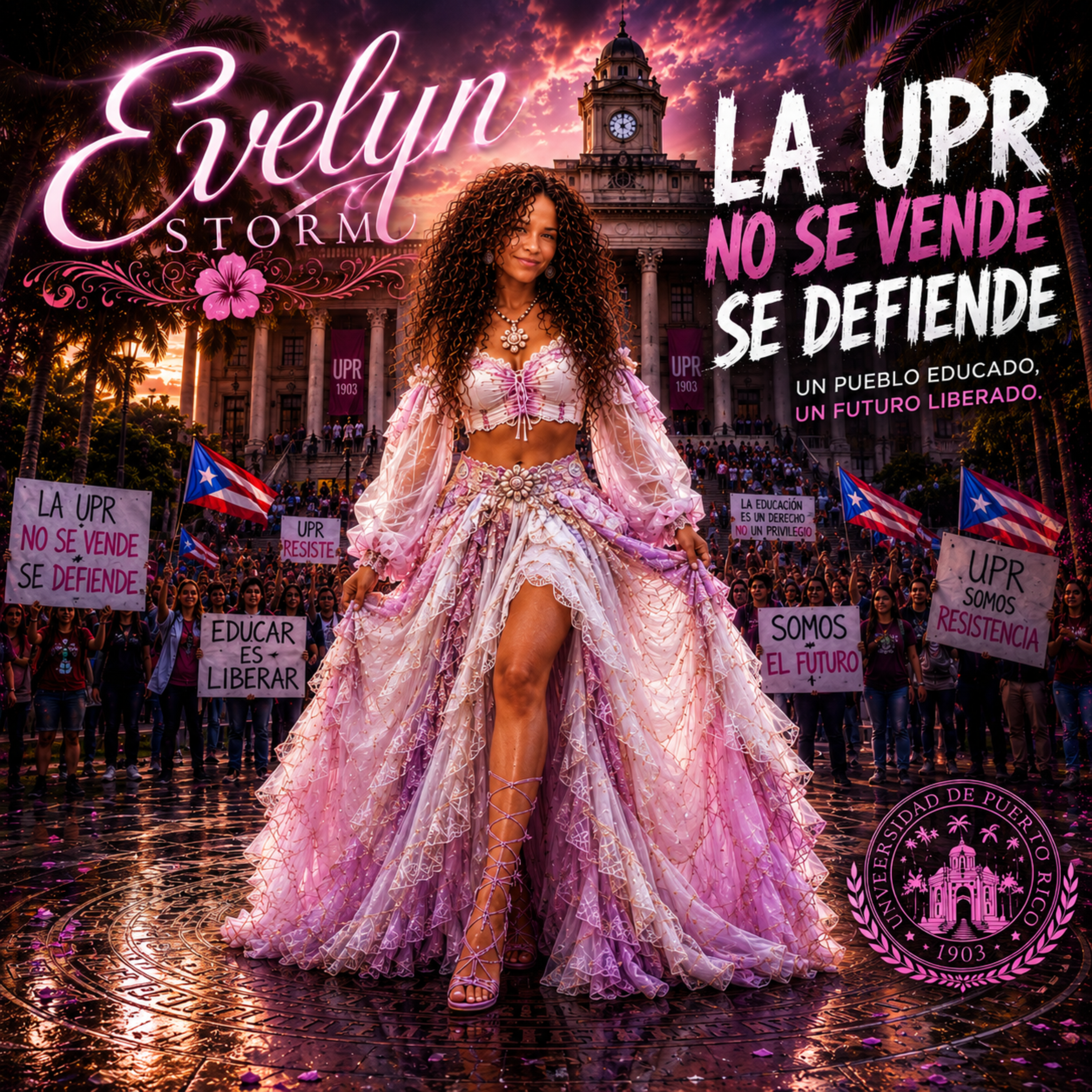 LA UPR NO SE VENDE by Evelyn Storm cover art