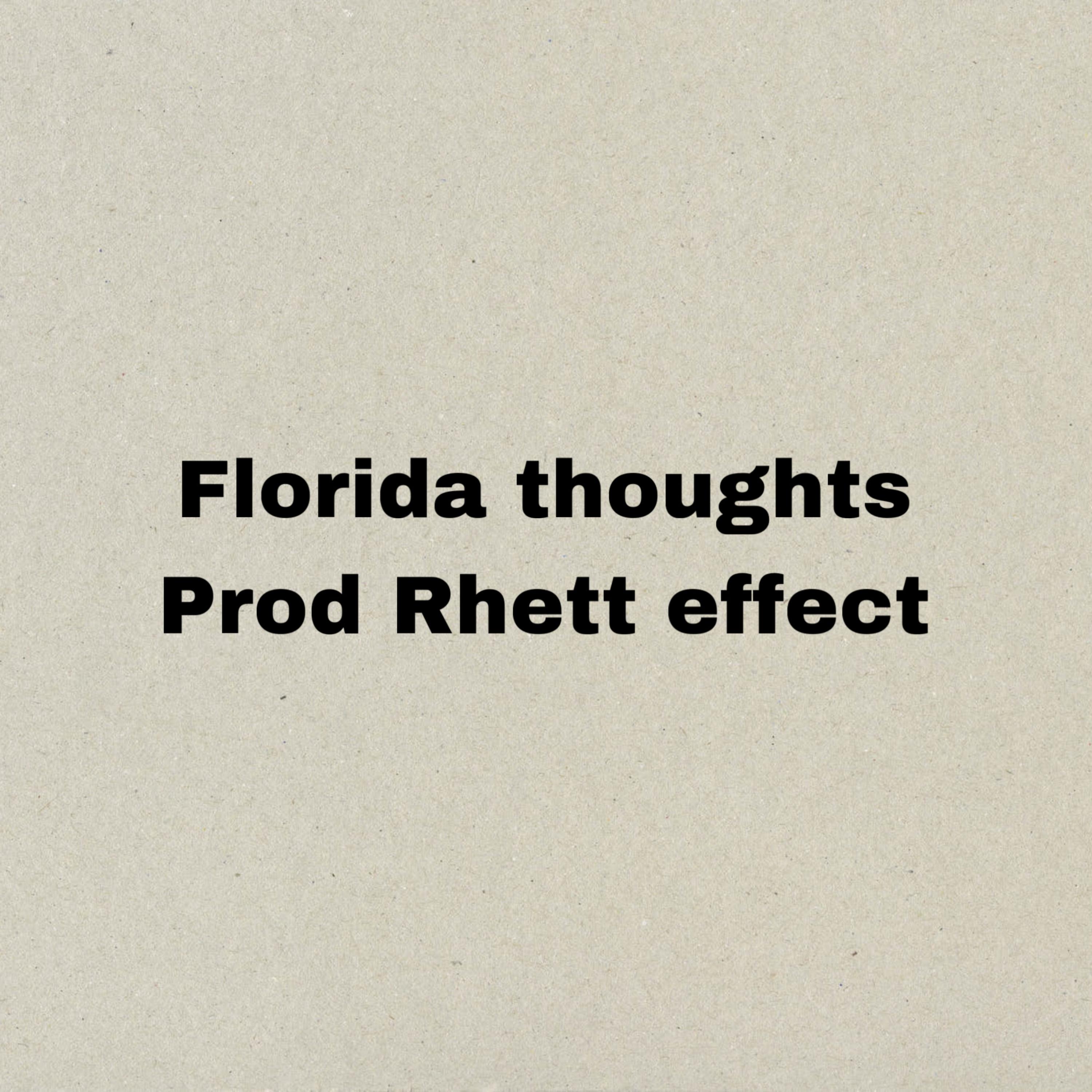 Florida Thoughts artwork