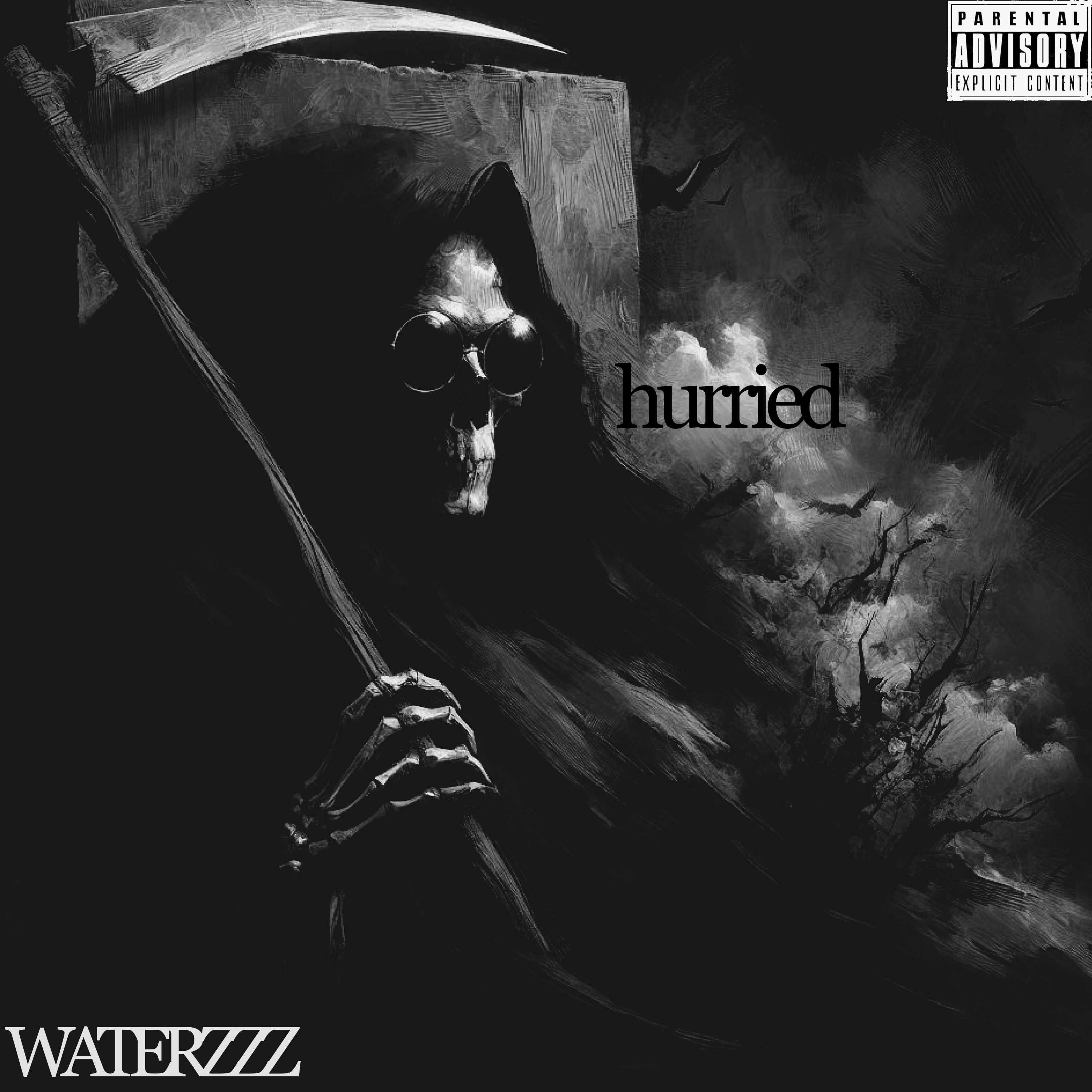 hurried. EP by WATERZZZ cover art