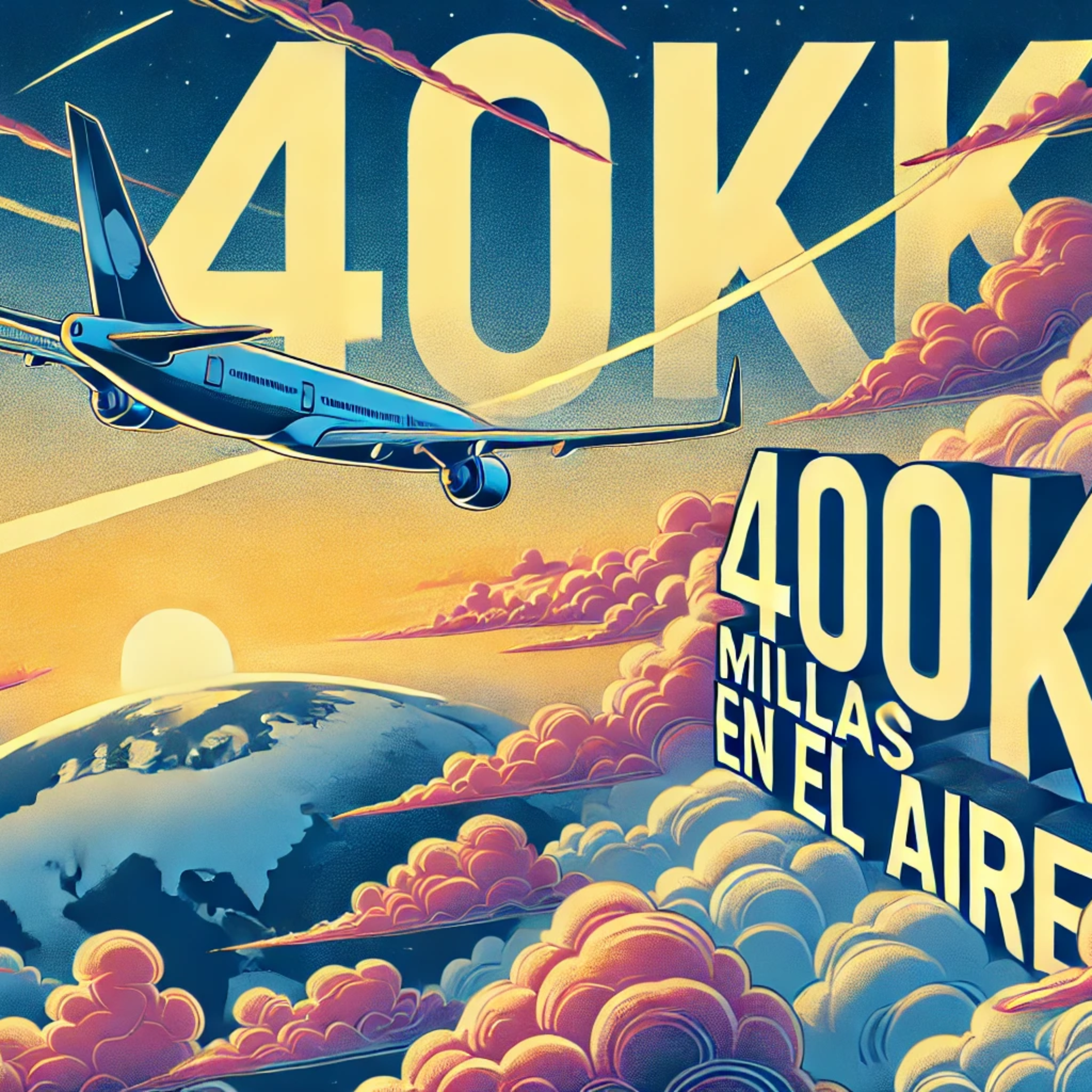 40k (millas en el aire) artwork