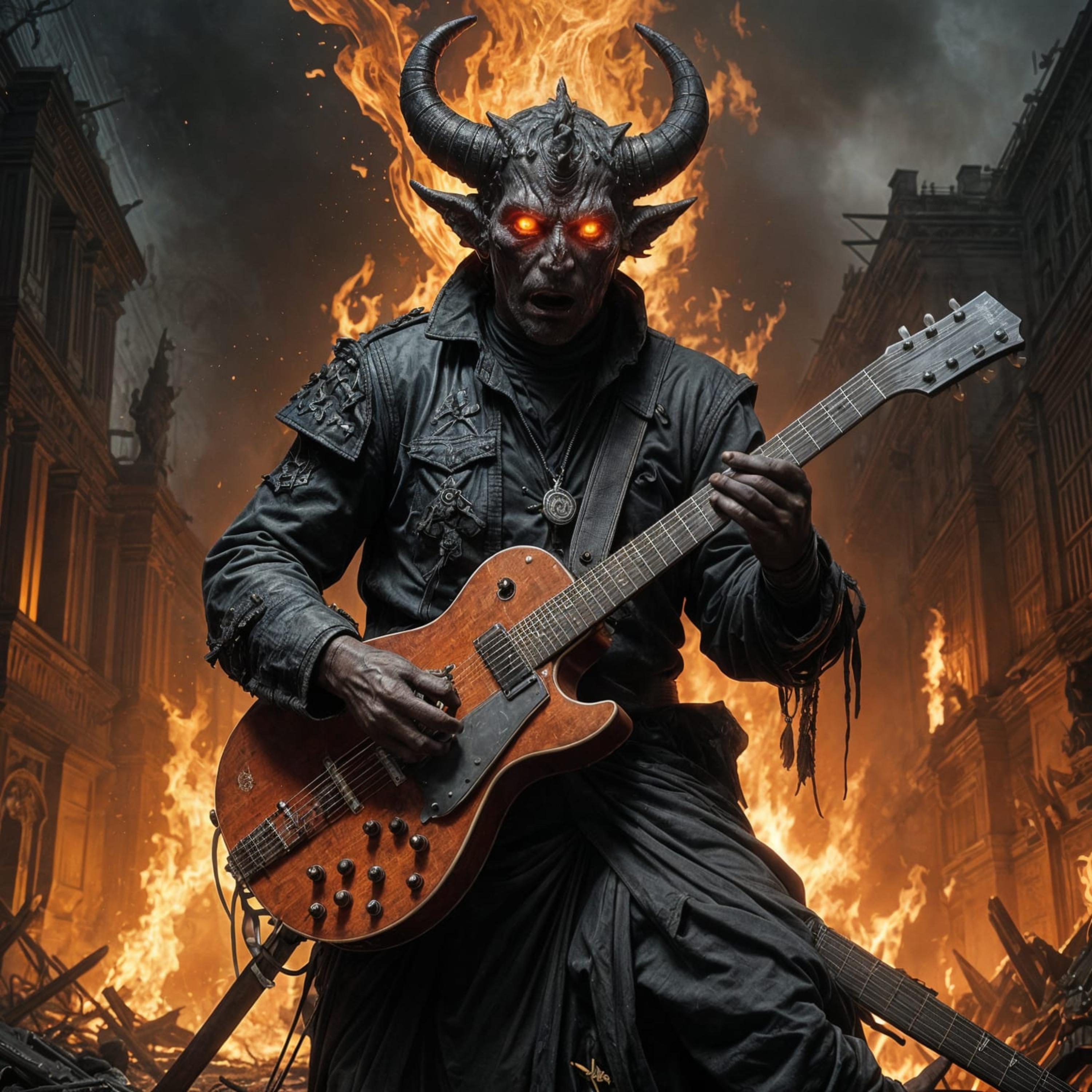 The Guitar Demon artwork