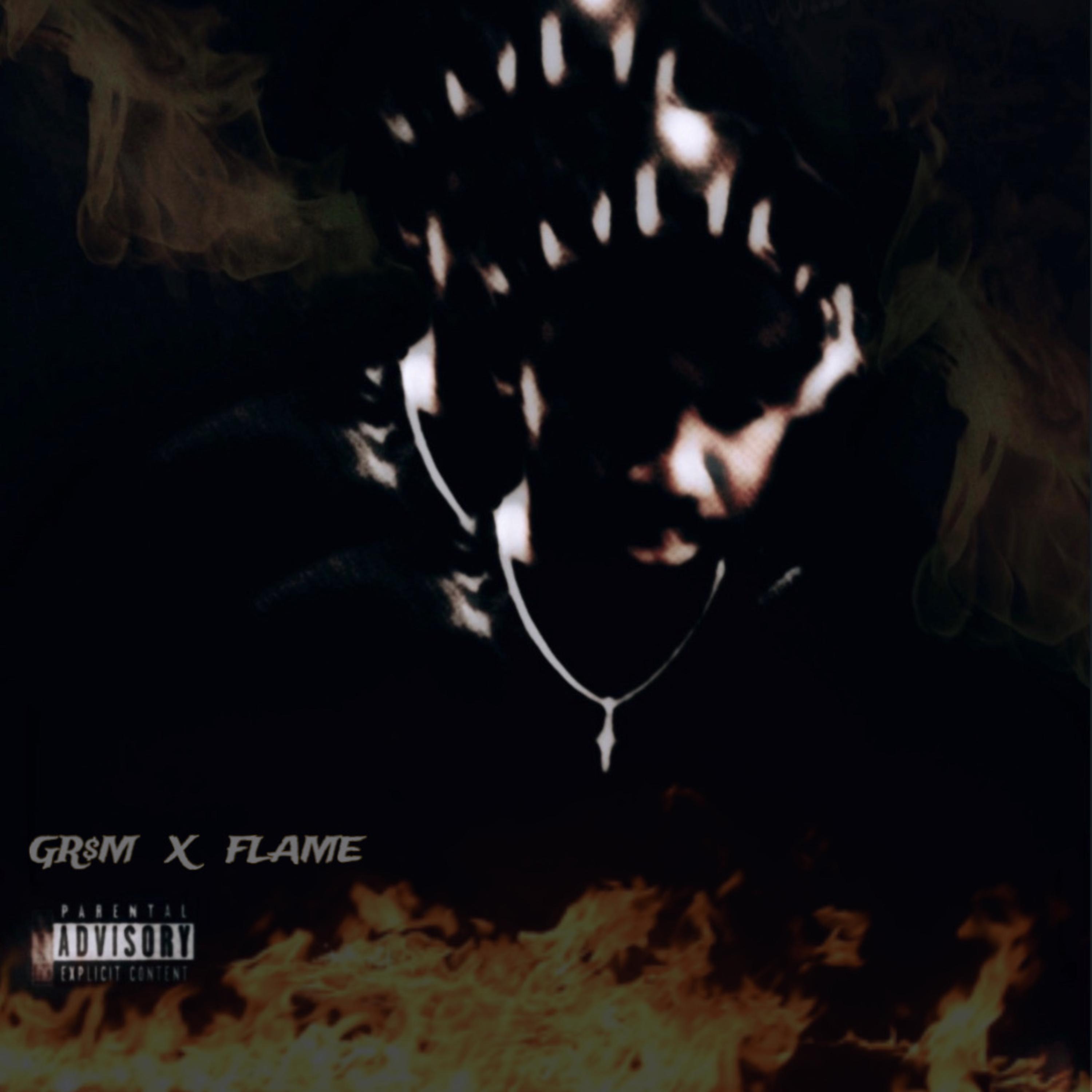 Flamebaby Hosted by Gr$m artwork
