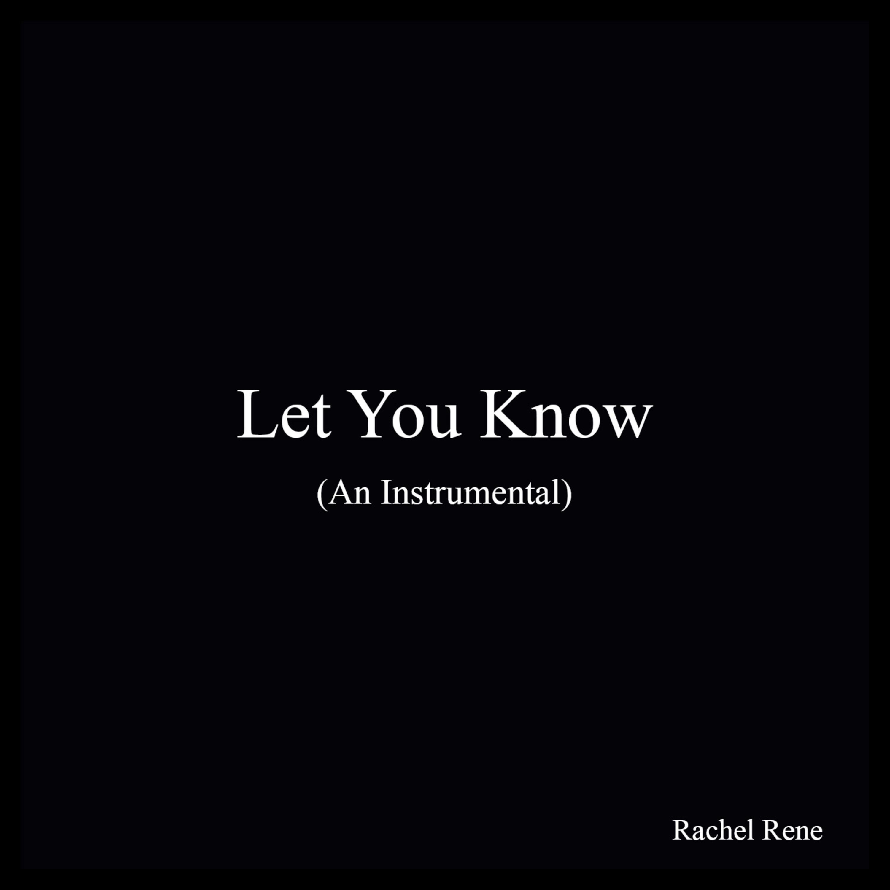 Let You Know artwork