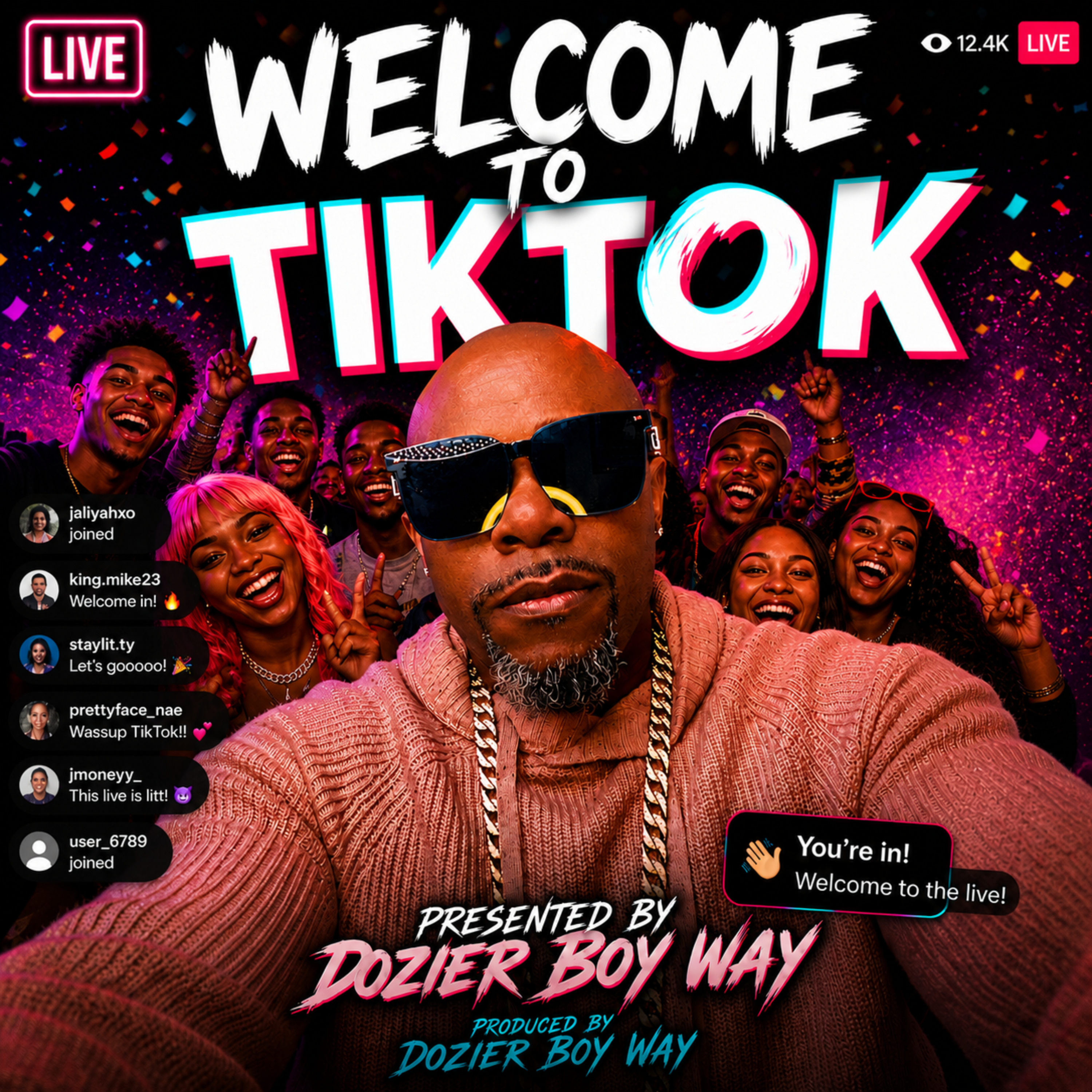 Welcome To TikTok by Dozier Boy Way cover art