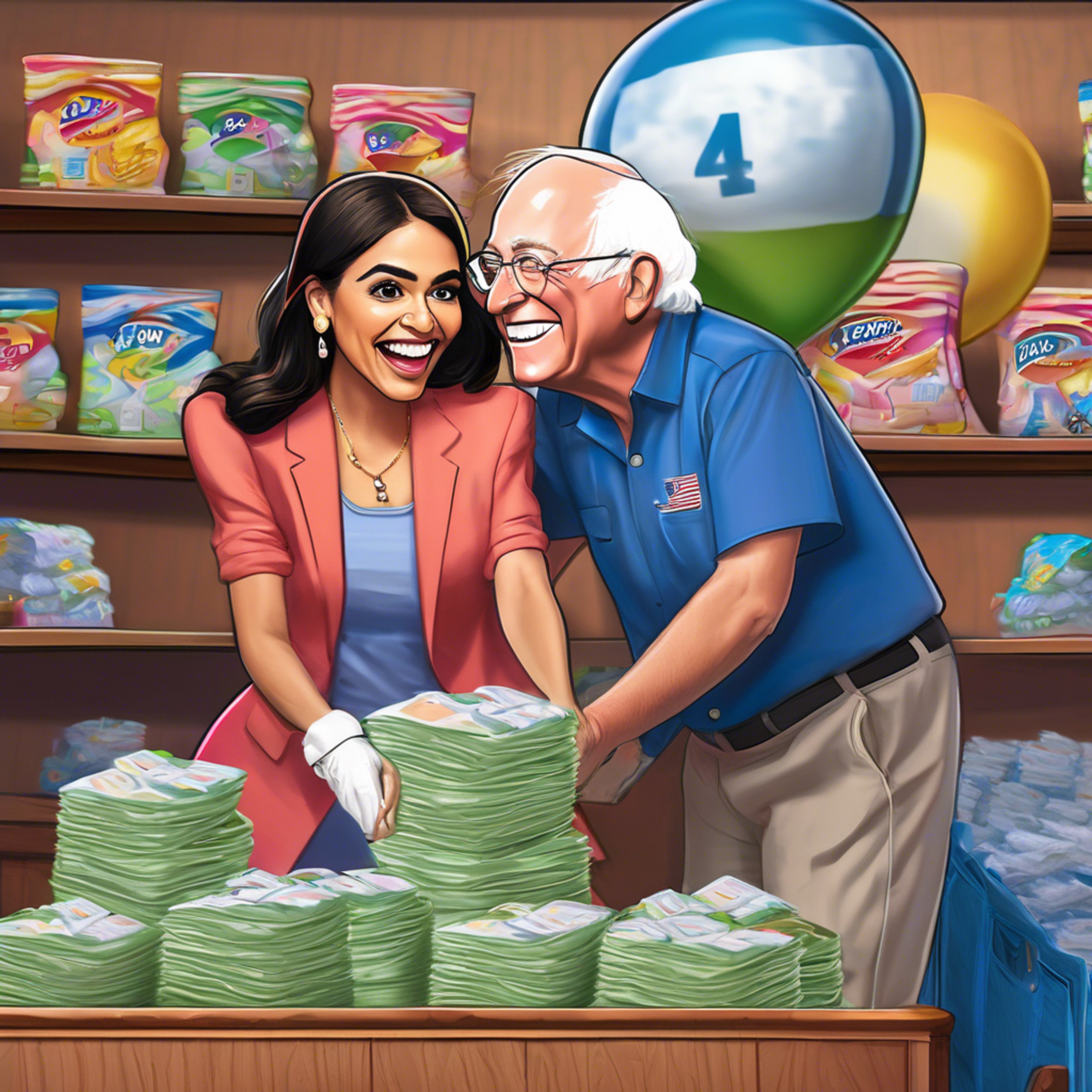 Voting For All Out Crazy (AOC) is Just Obscene artwork