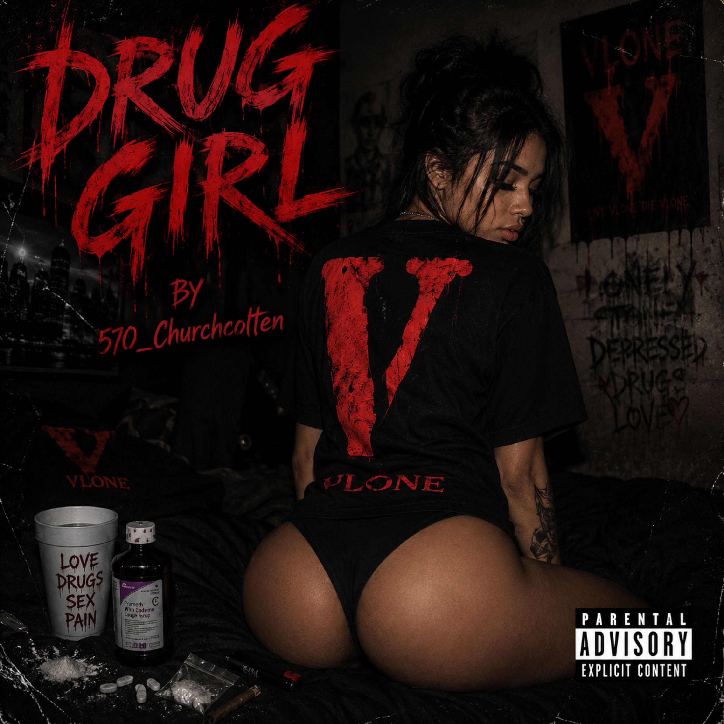 Drug girl by 570_Churchcolten cover art