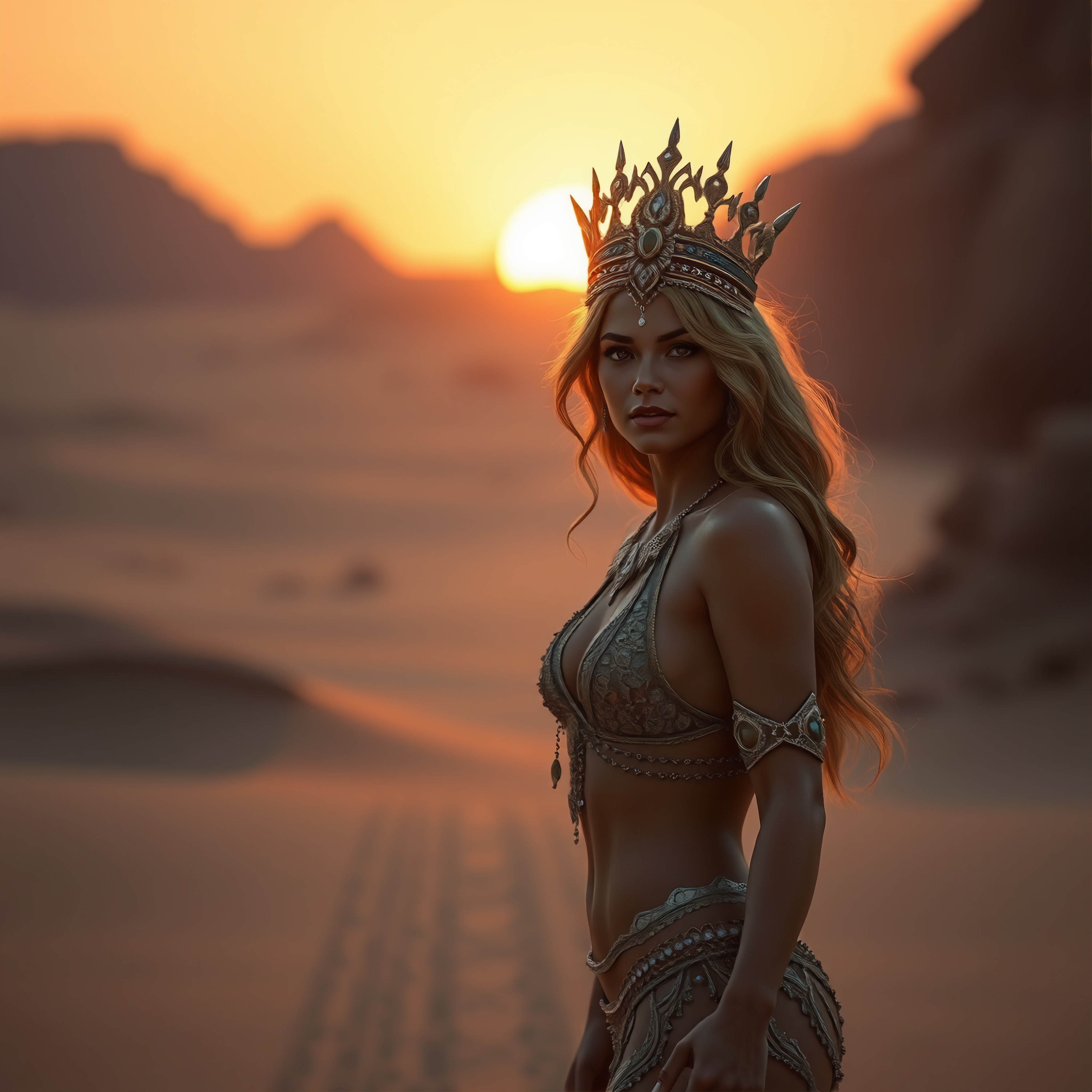 My Desert Queen artwork