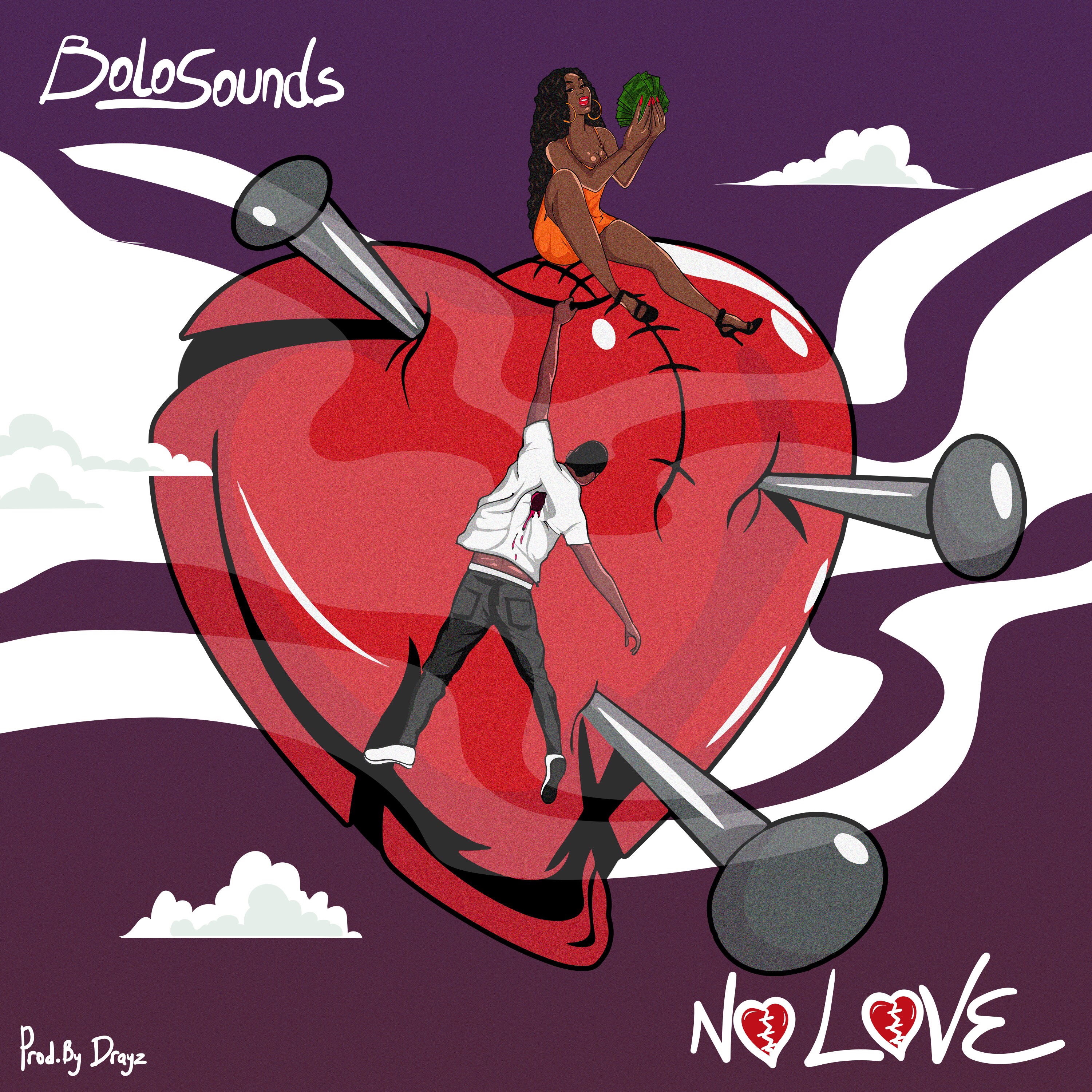 NO LOVE artwork