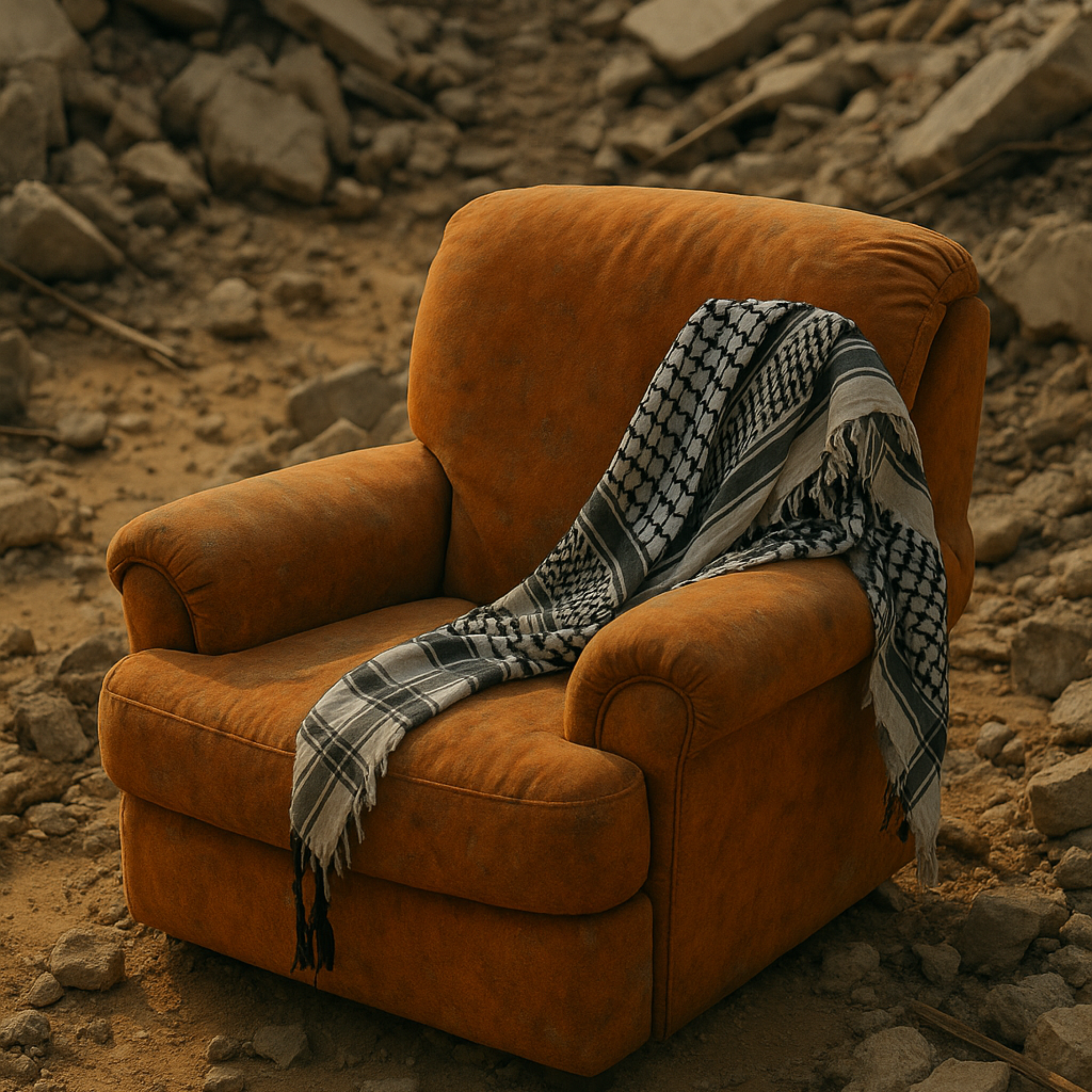 From the Rubble we Rise artwork