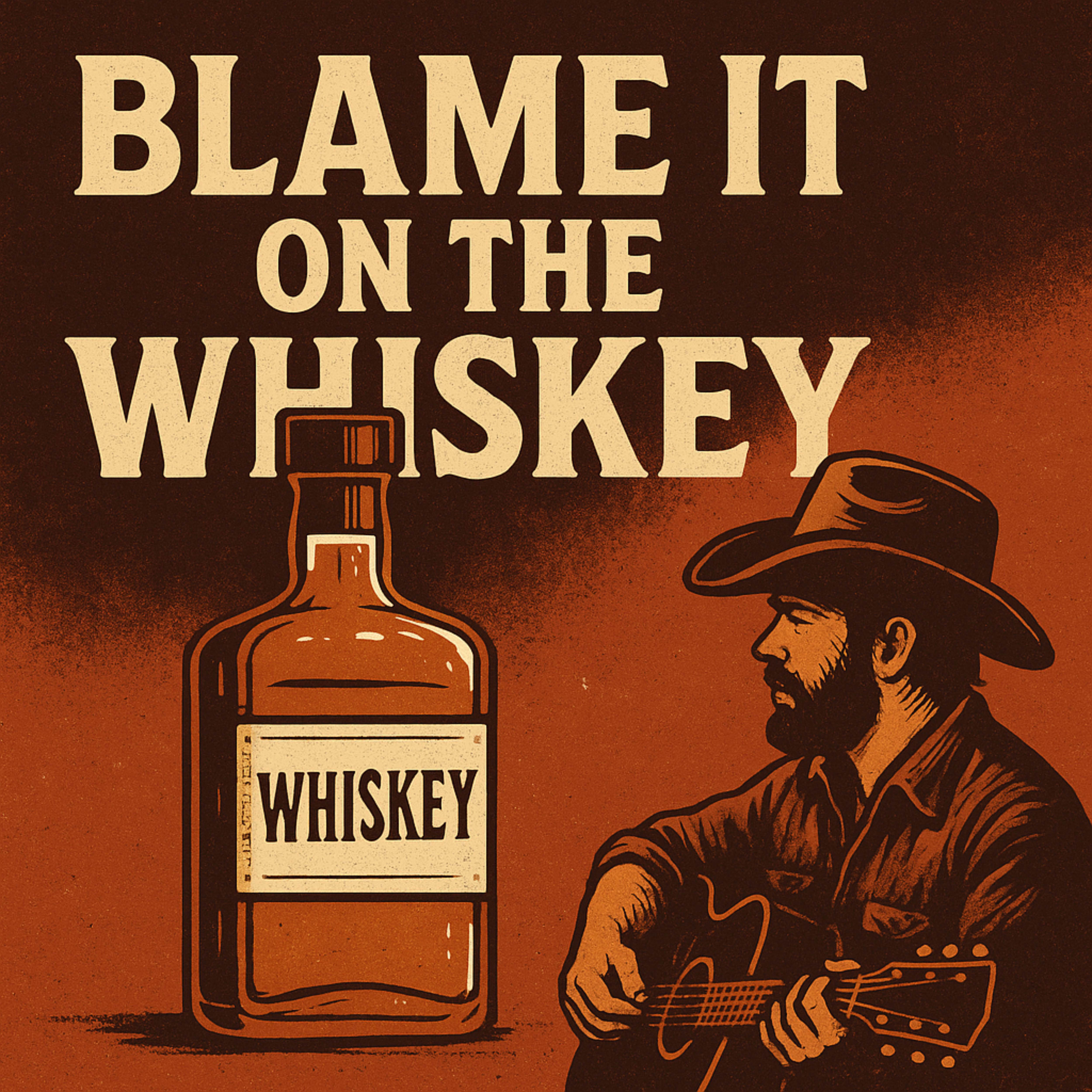 Blame it on the whiskey artwork