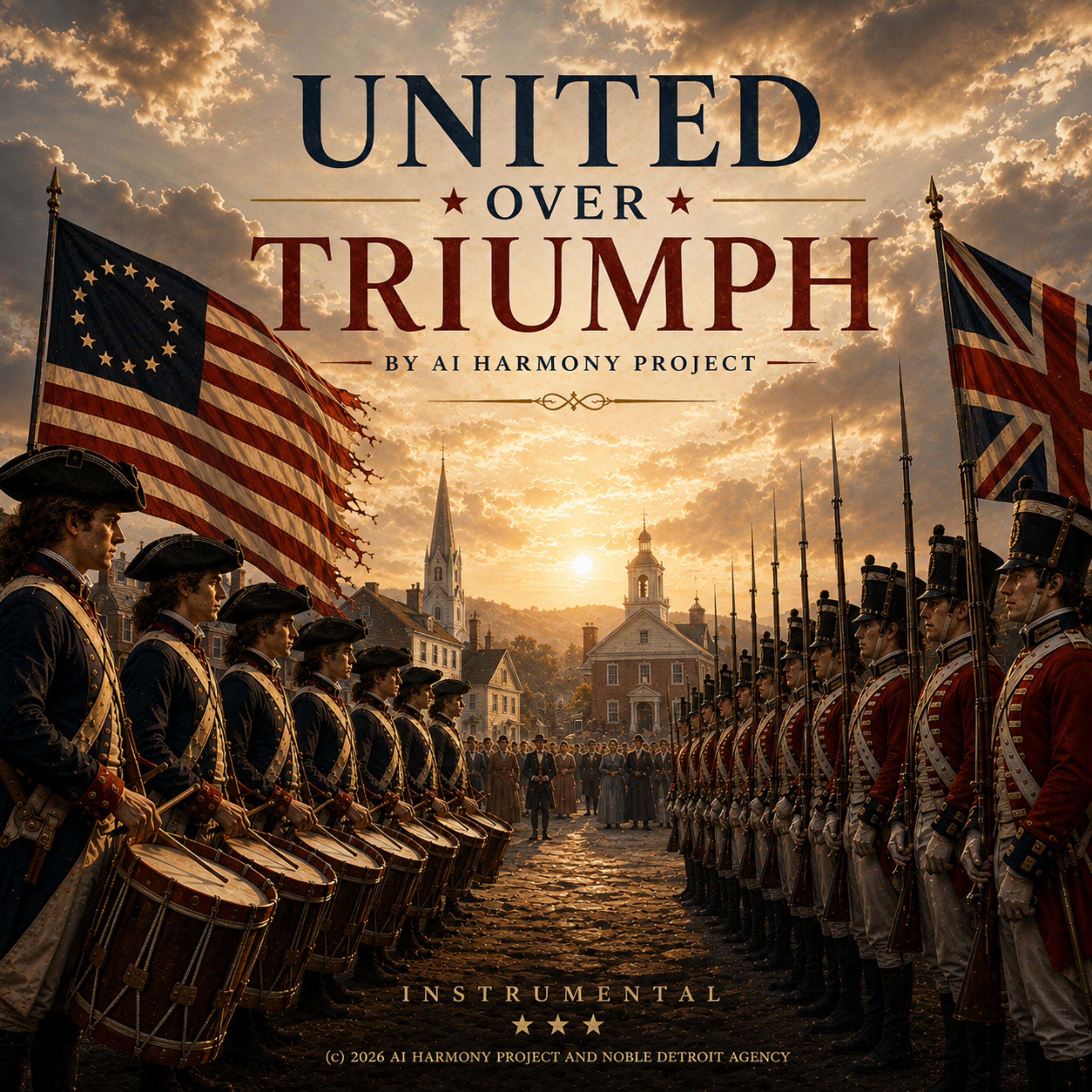 United Over Triumph by AI Harmony Project cover art