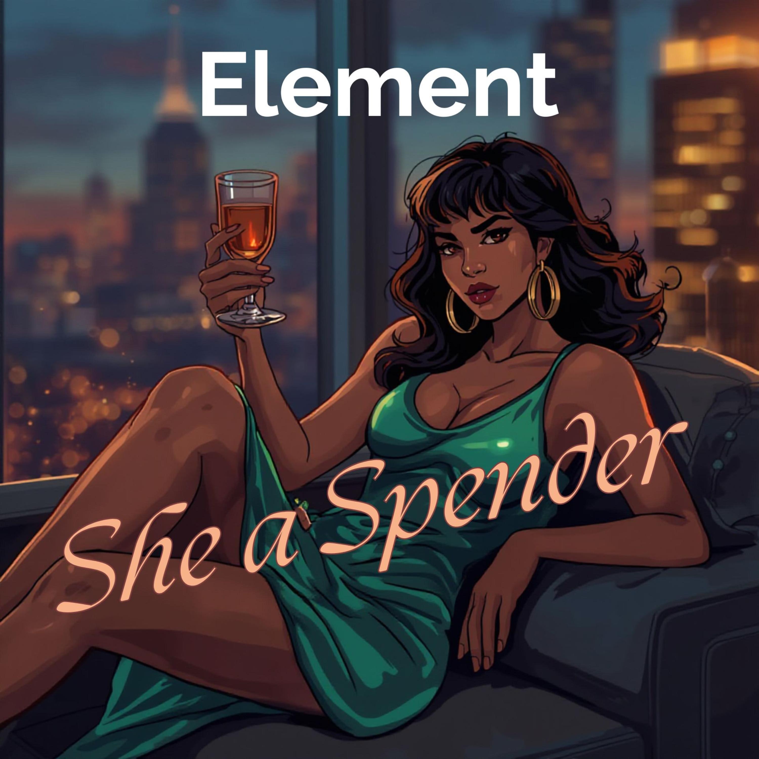 SHE A SPENDER (ELEMENT) artwork