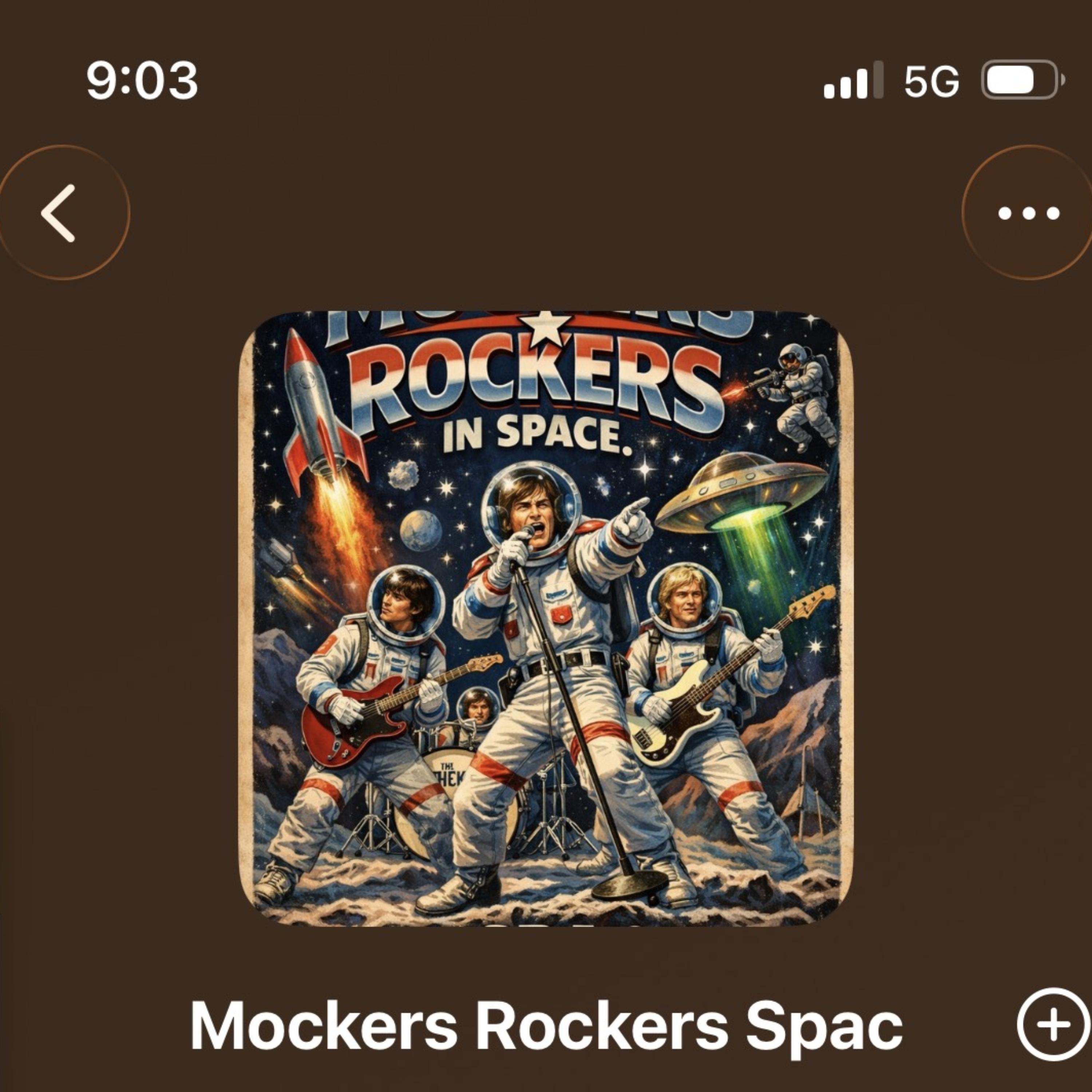 Mockers Rockers In Space artwork