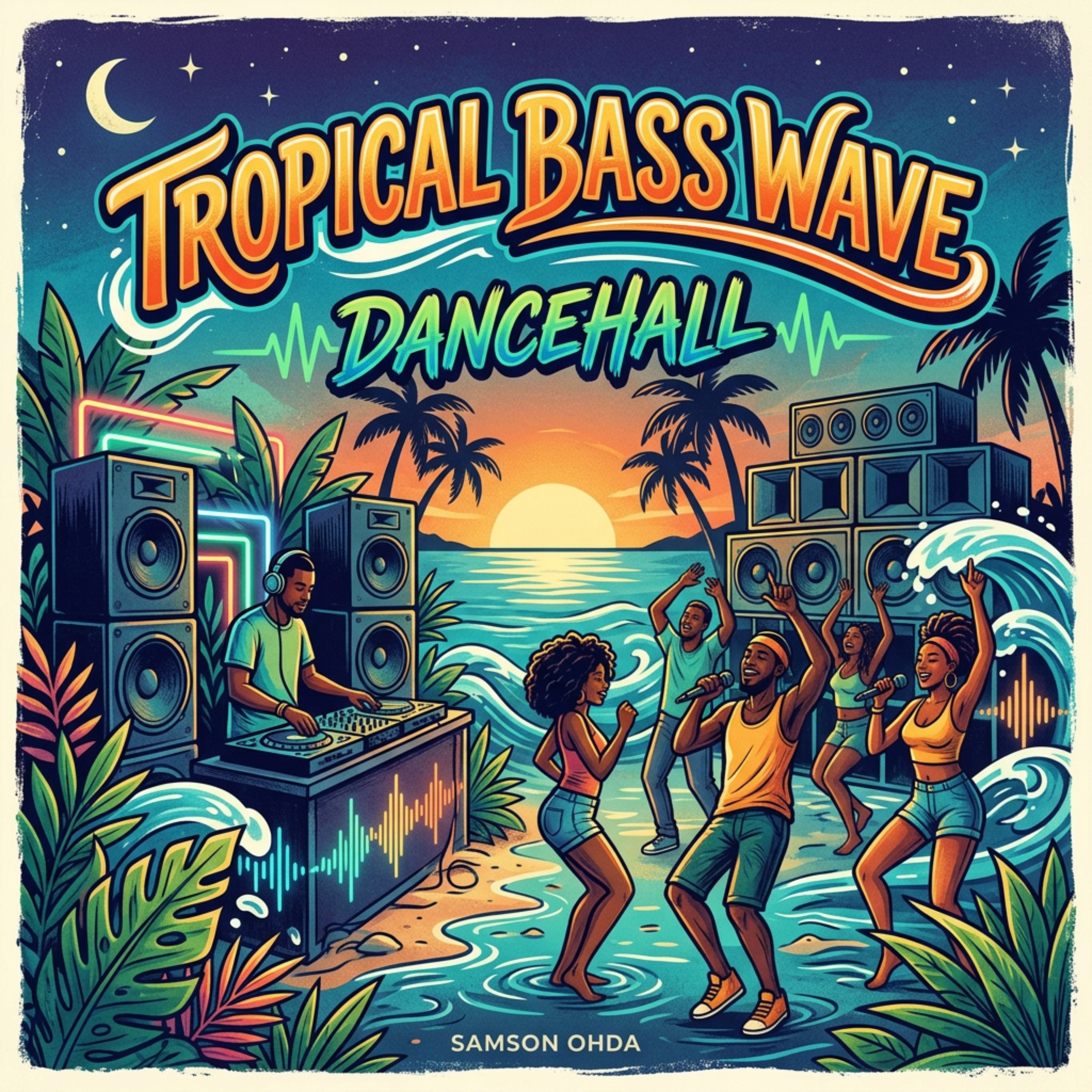 Tropical Bass Wave by Samson Ohda  cover art