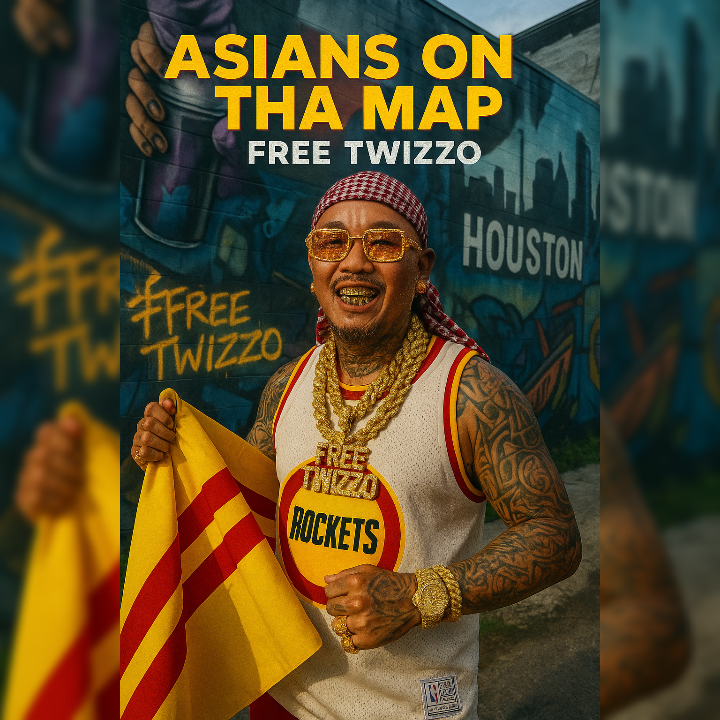 Asians On Tha Map artwork