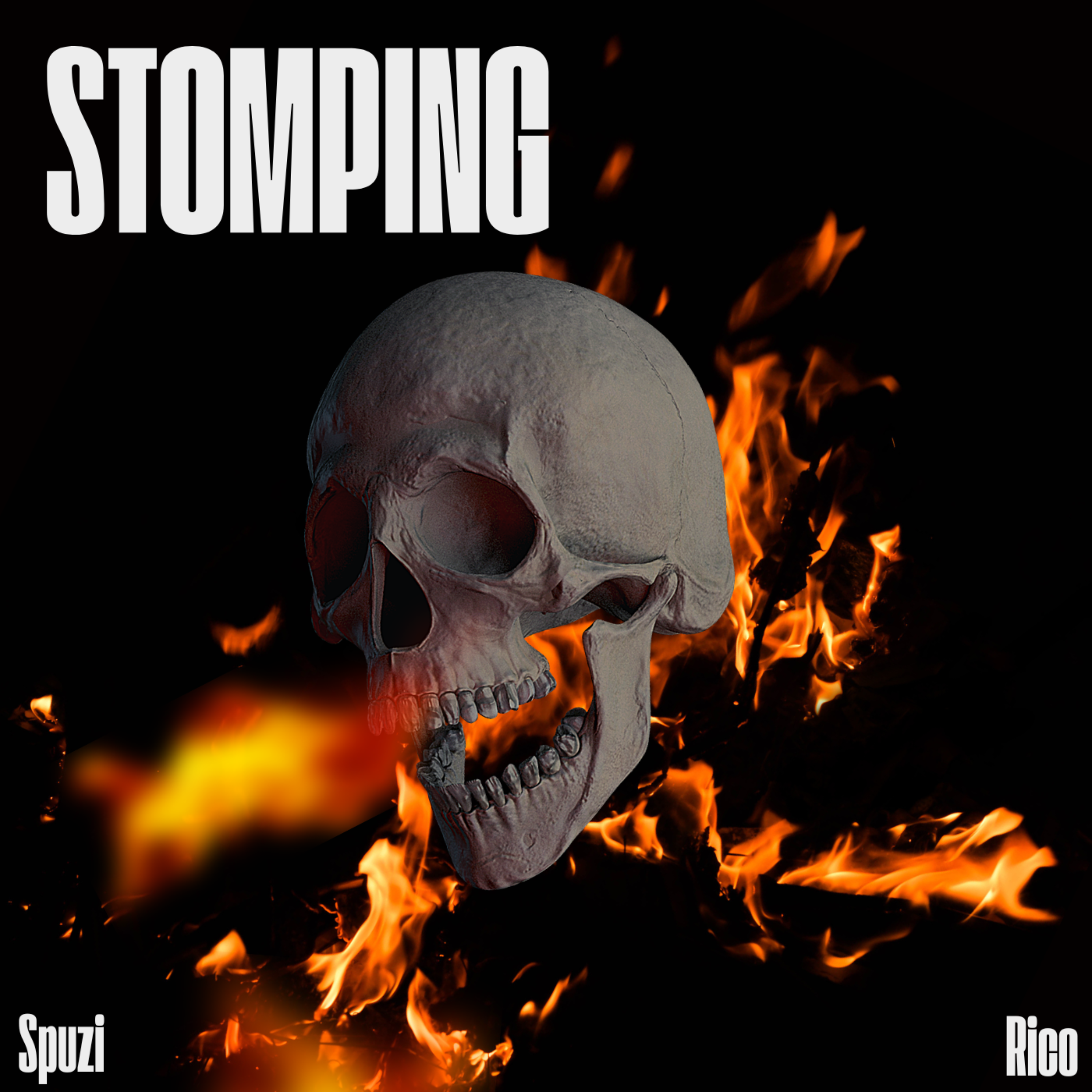 Stomping artwork