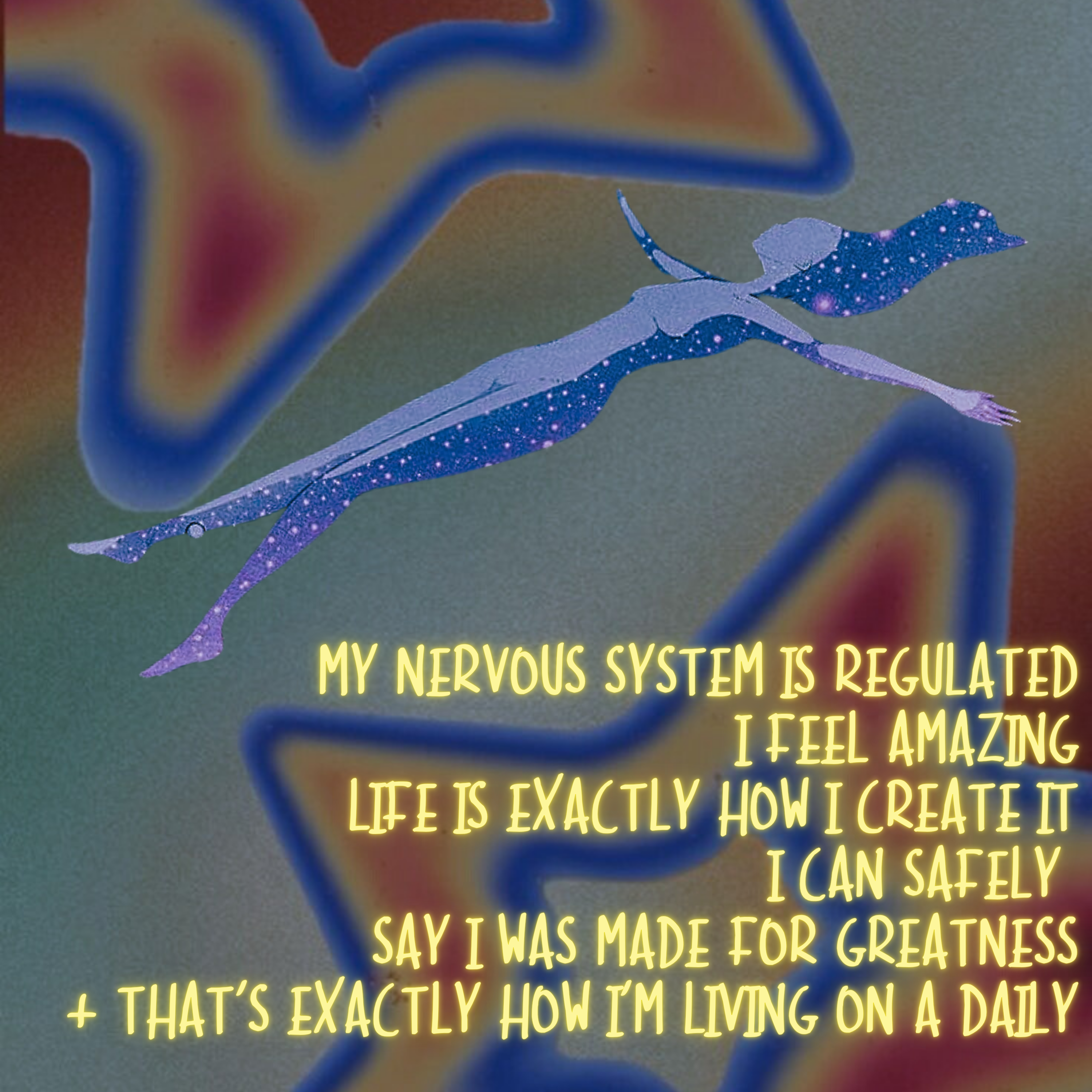 my nervous system is regulated artwork