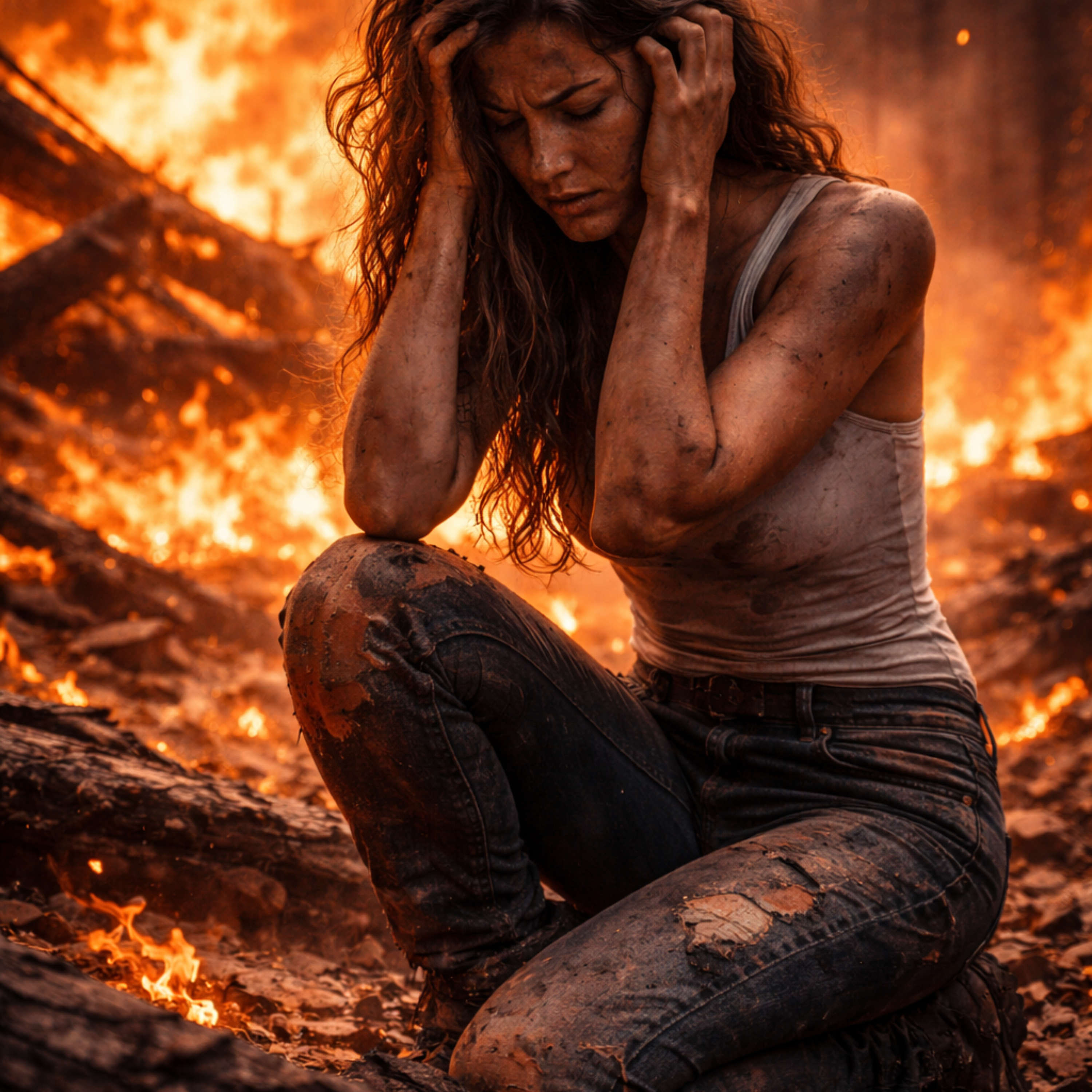 what I learned in the fire artwork