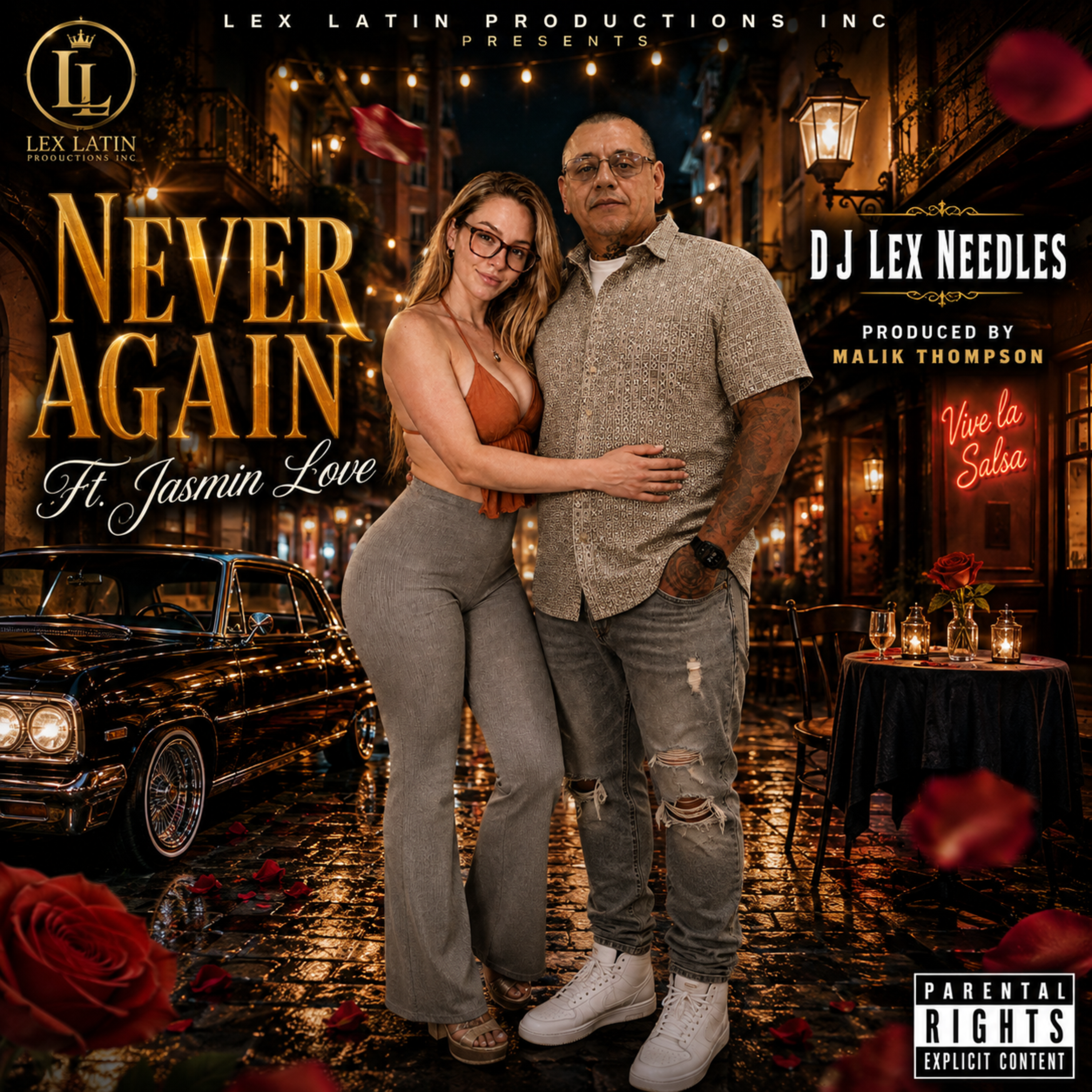 Never Again by DJ Lex Needles cover art