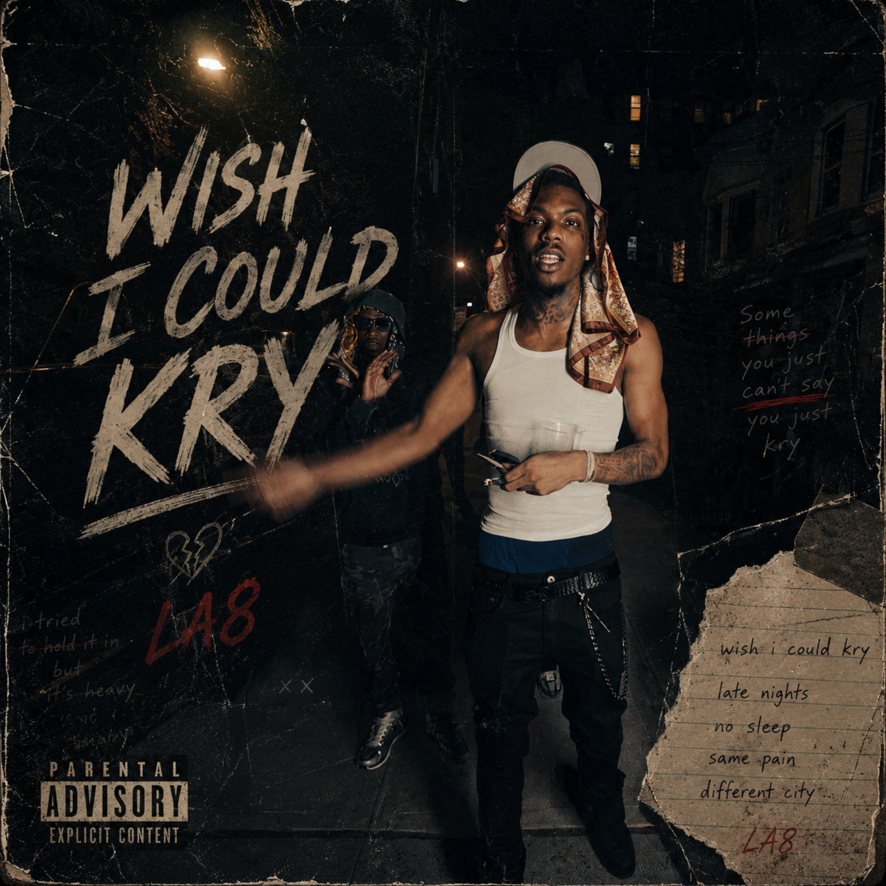 wish I could kry by LA8 Official cover art