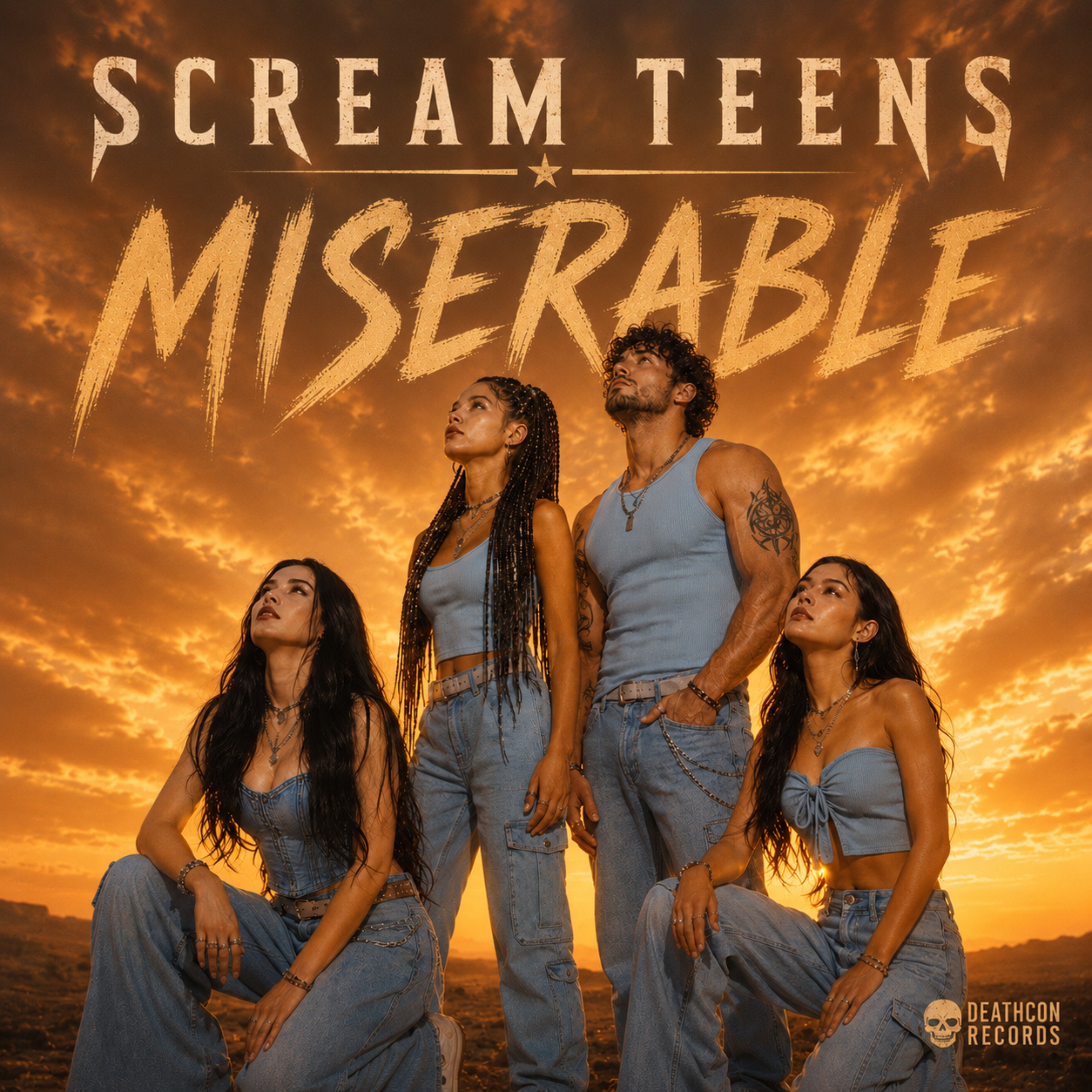 Miserable (Cuts Rewire Ver.) by Scream Teens cover art