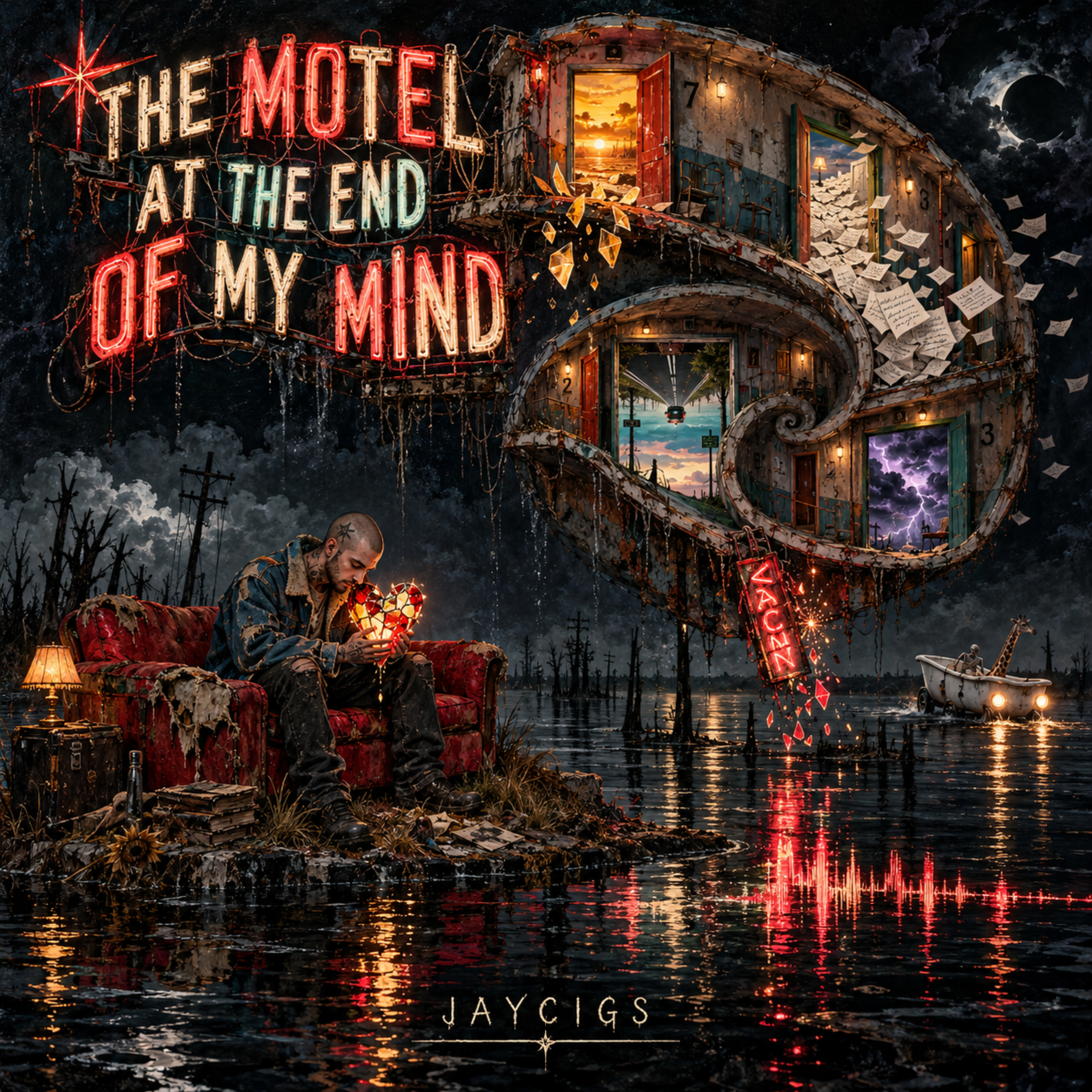 The motel at the end of my mind by Jaycigs cover art
