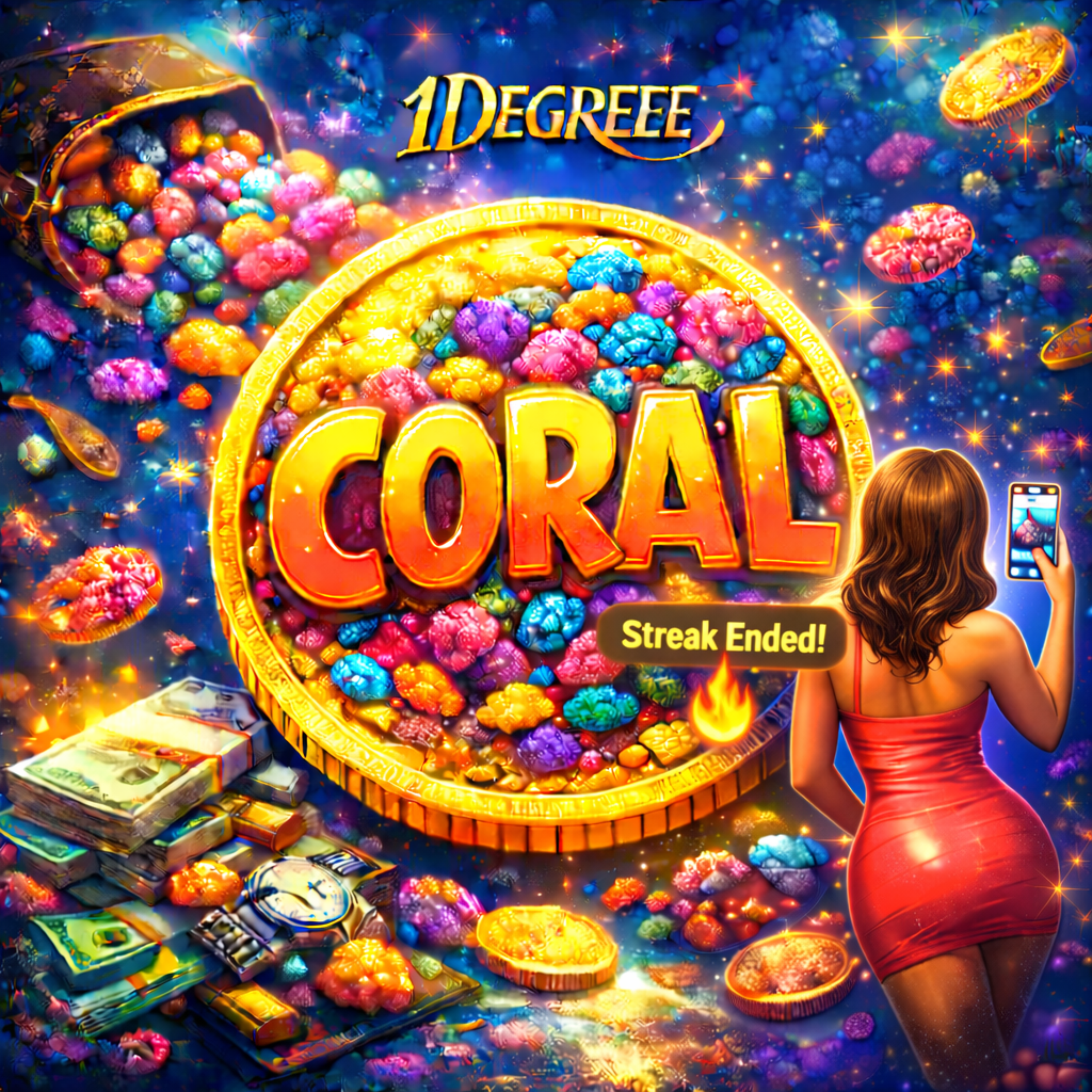Coral artwork