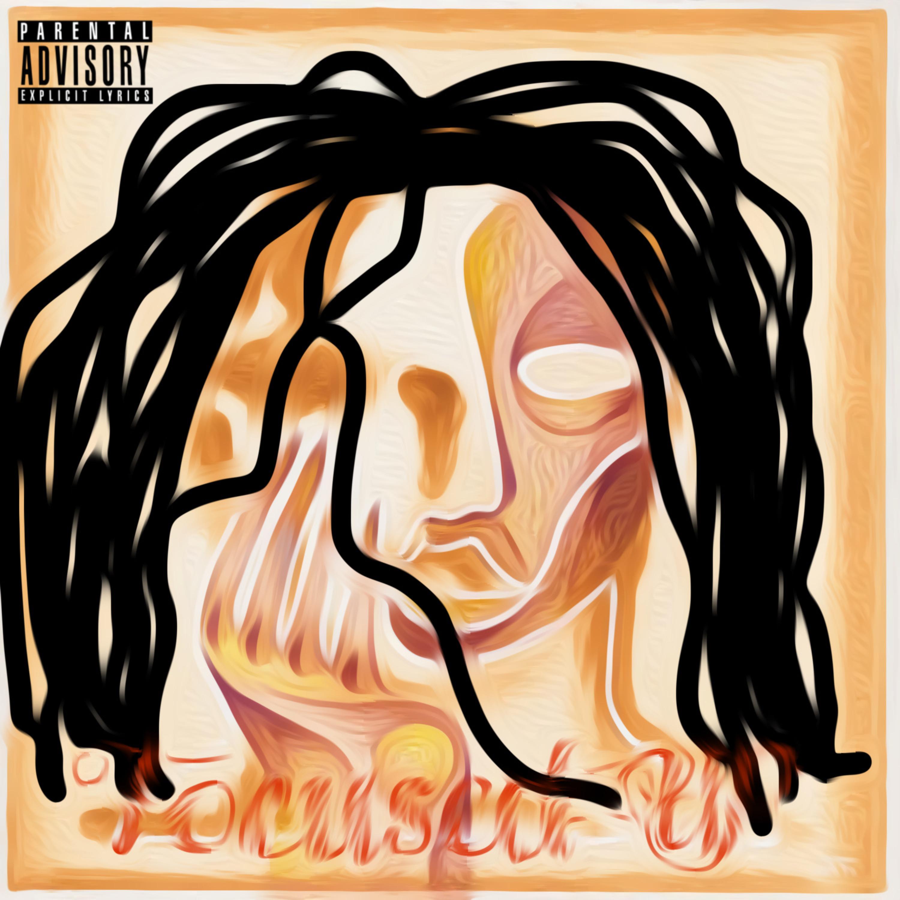 Focused up artwork