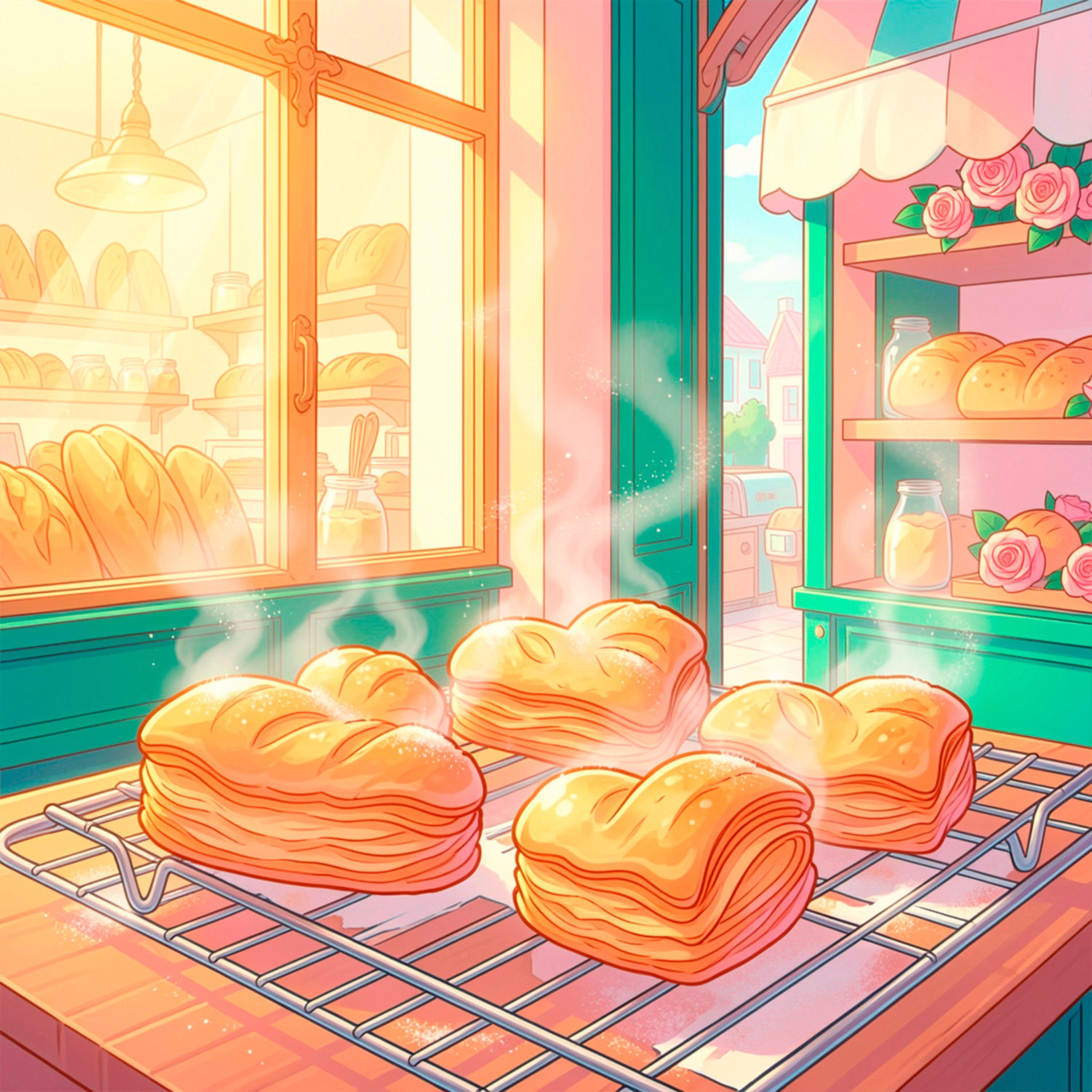 Puff Pastry Hearts by Crumbly cover art