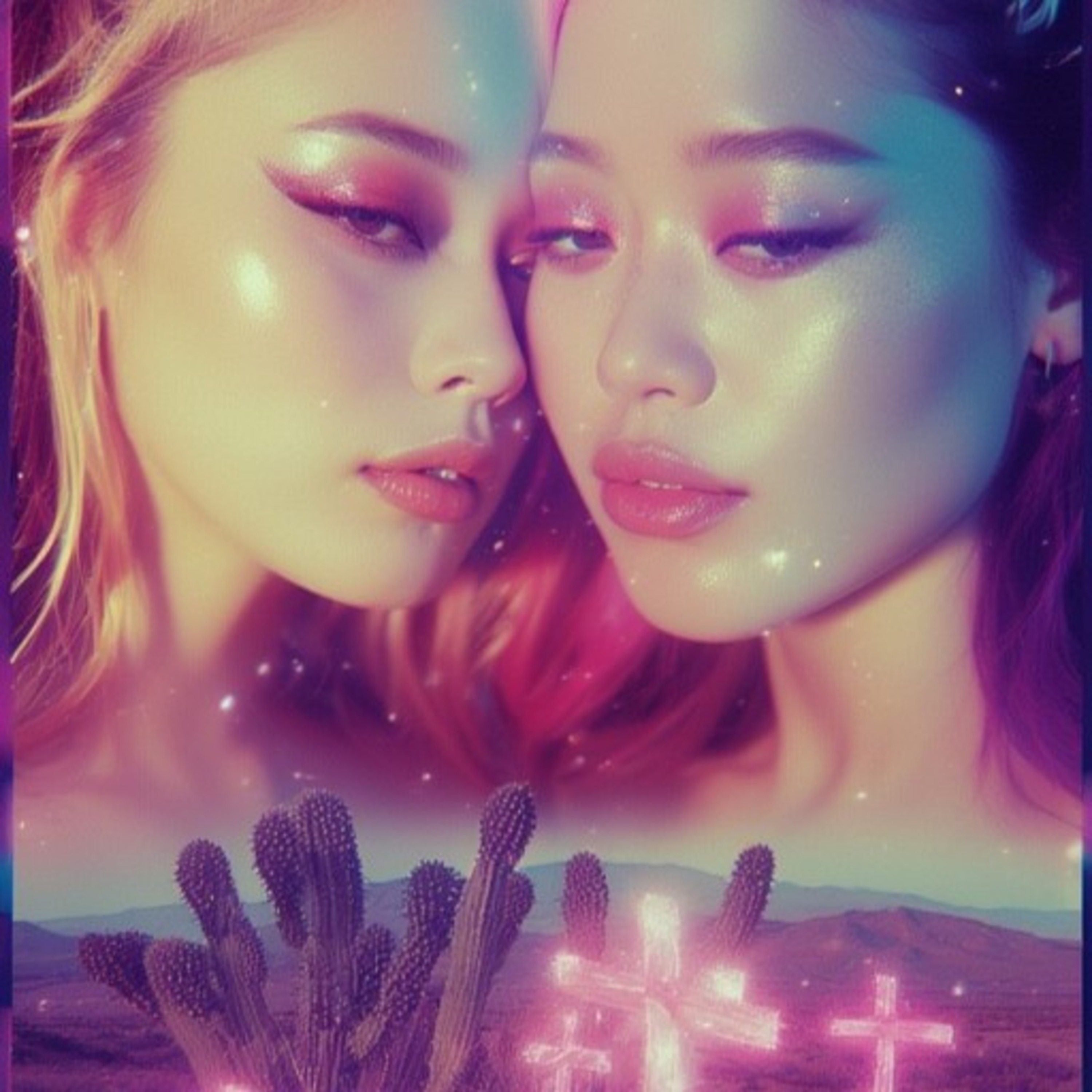 Ghosted artwork