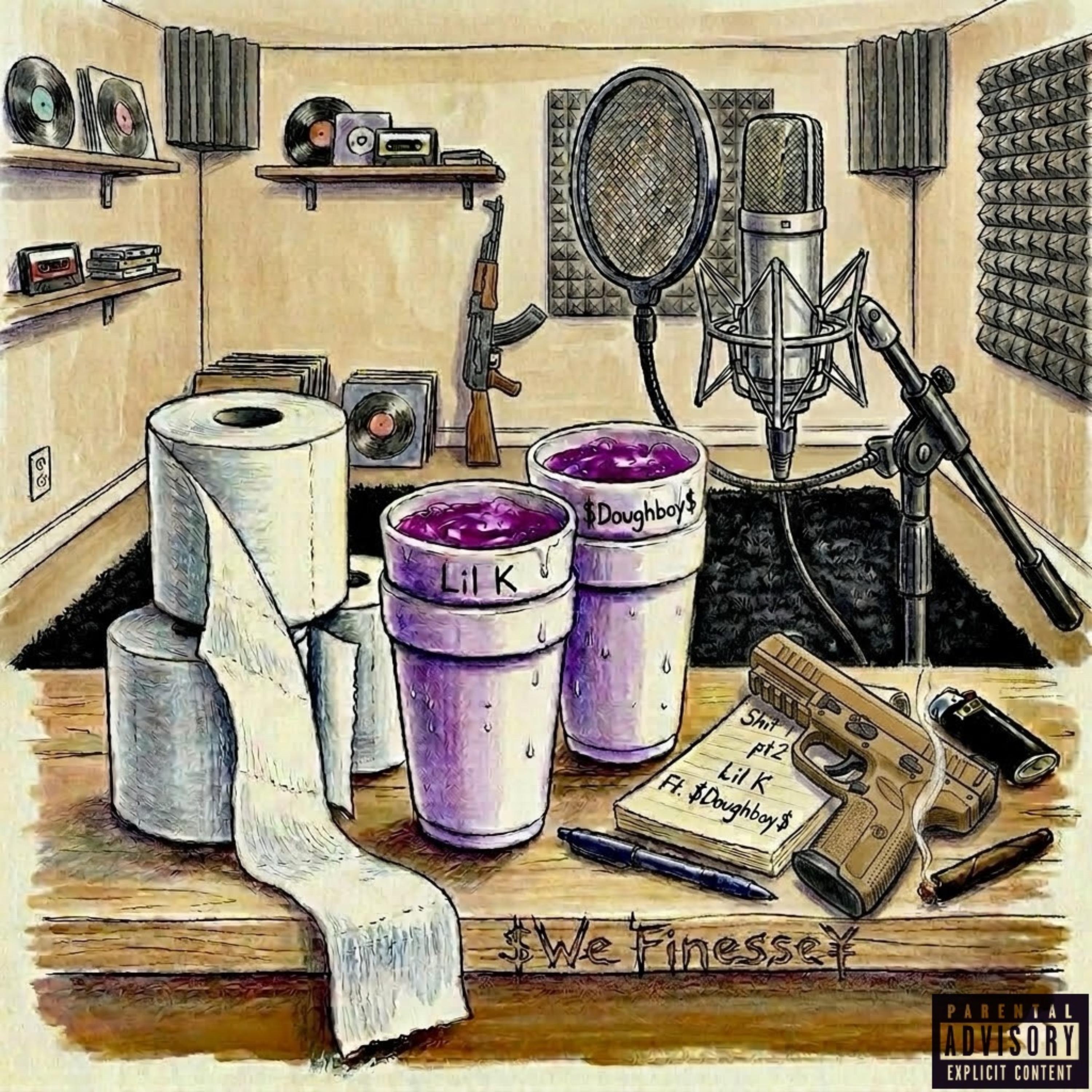 Shit Talkin Pt2 by Lil K cover art