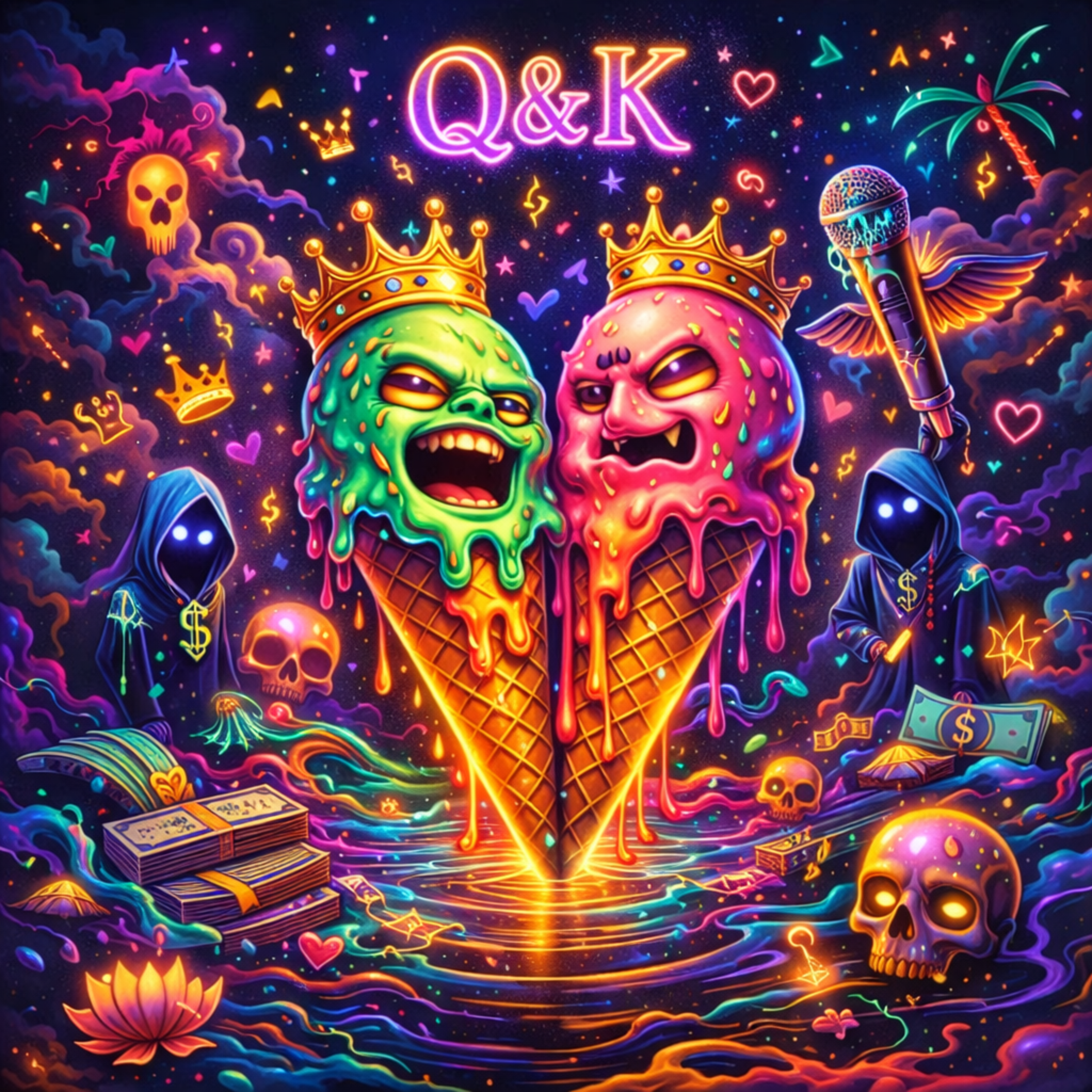 Q&K by Kevin 'CaVeMaN' Harris cover art