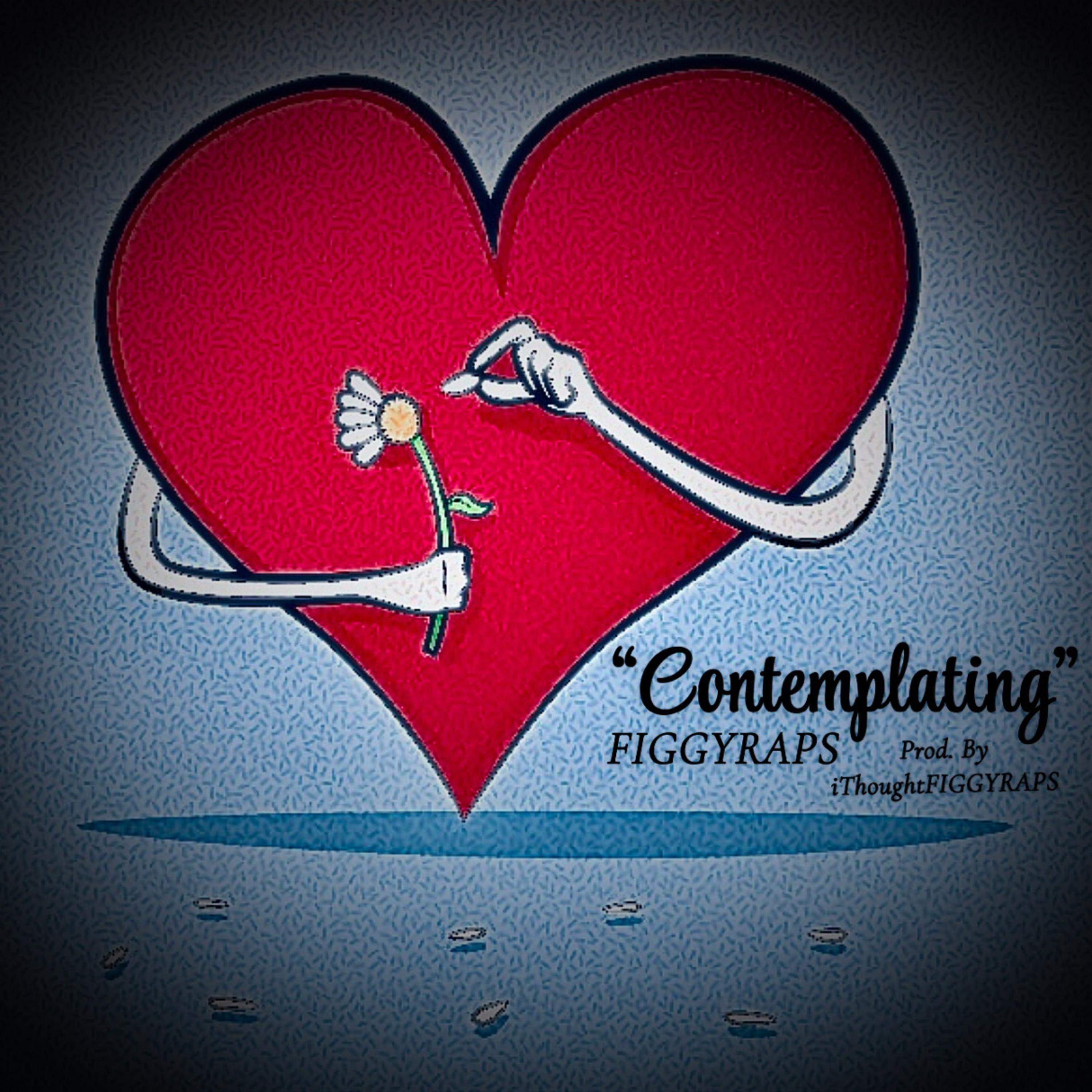 Contemplating artwork