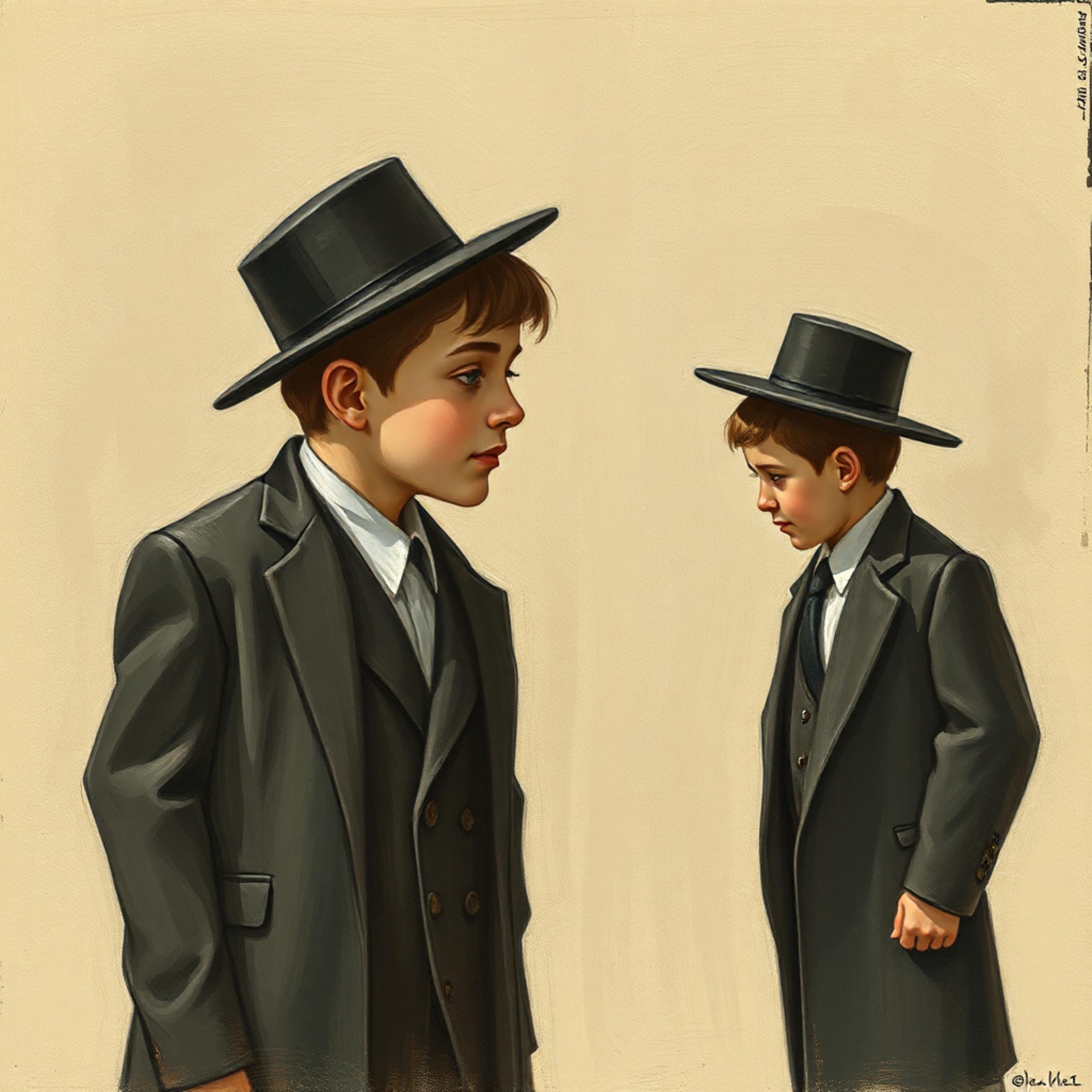 Little Yeshiva Boy artwork