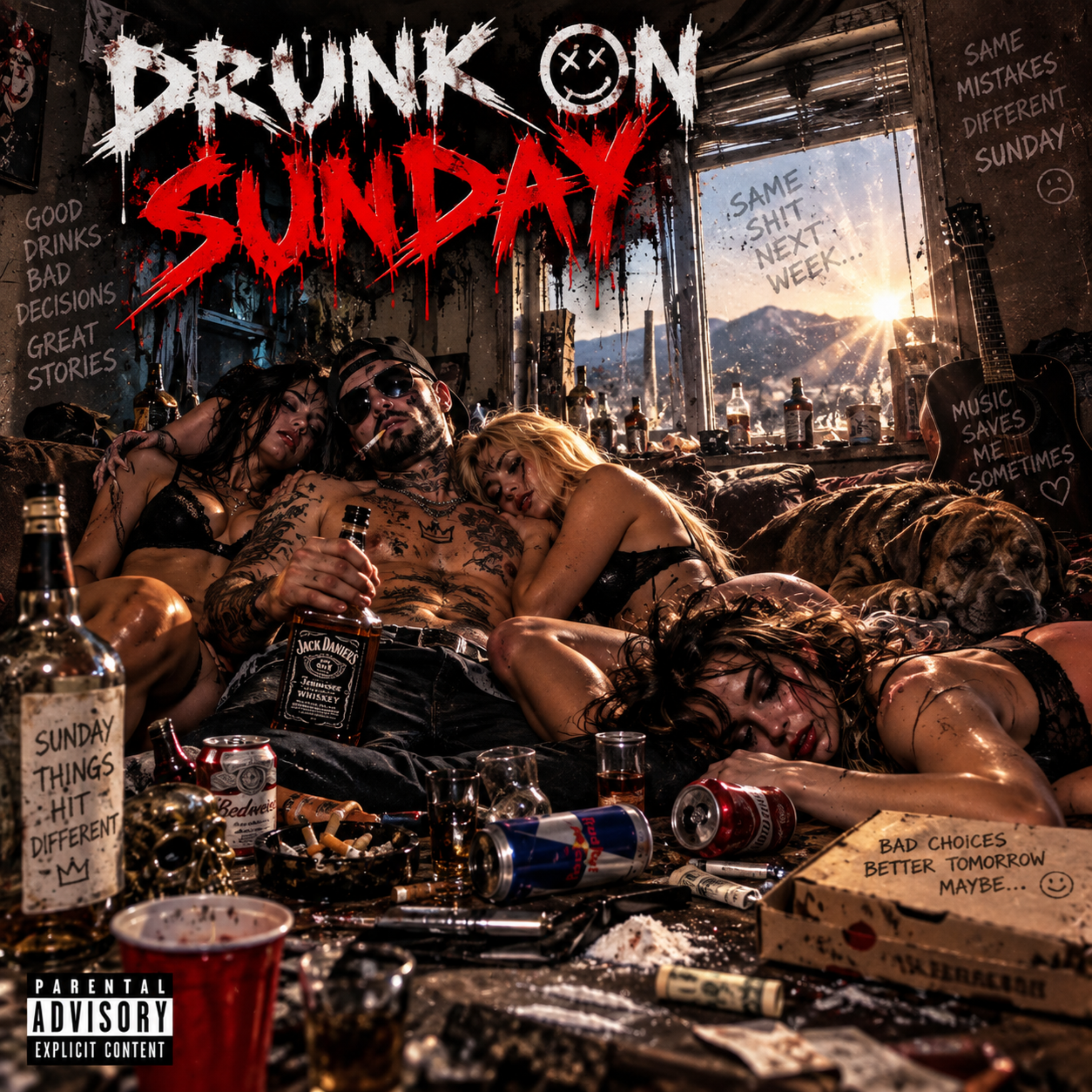 Drunk On Sunday by Jaycigs cover art