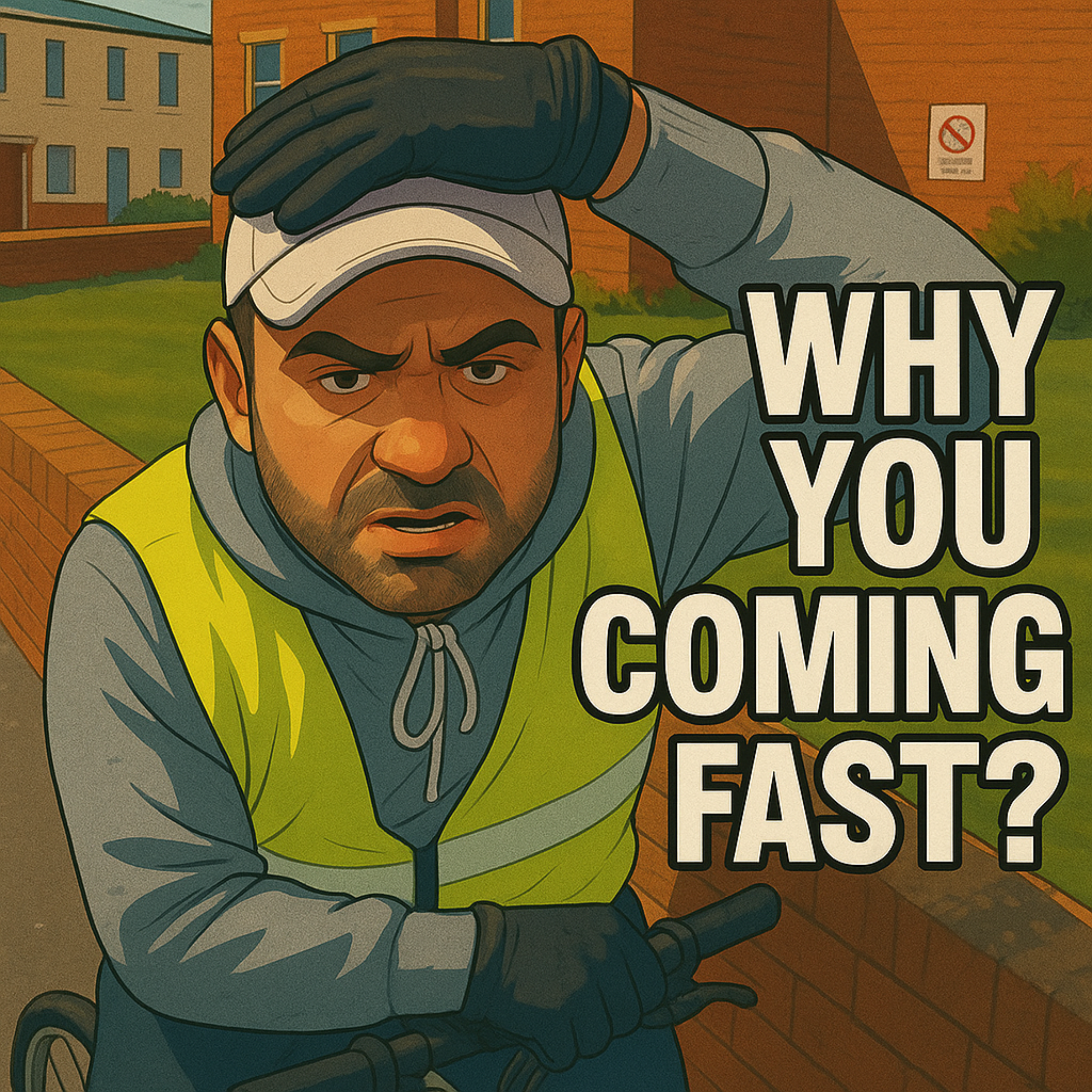 WHY YOU COMING FAST? artwork