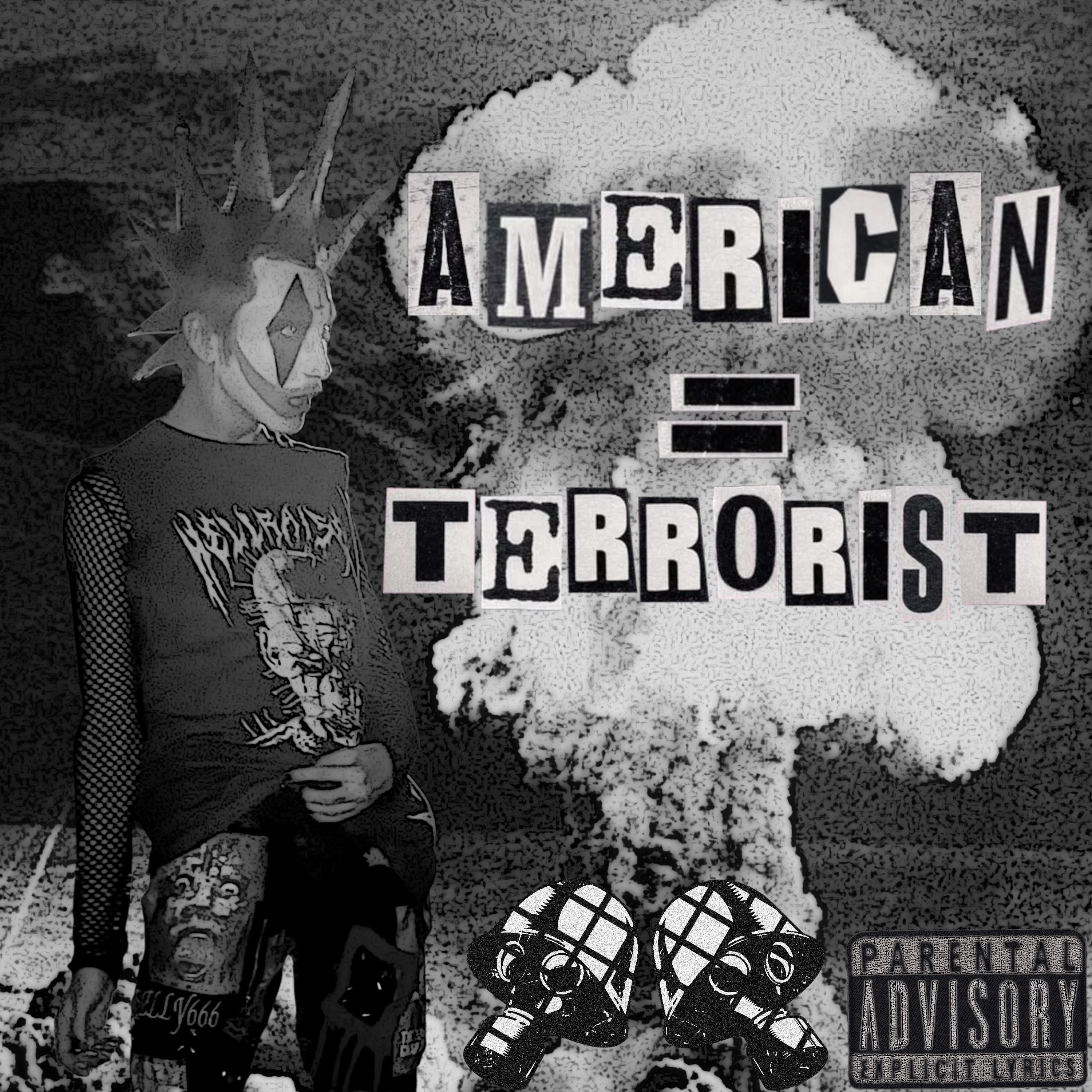 AMERICAN = TERRORIST artwork