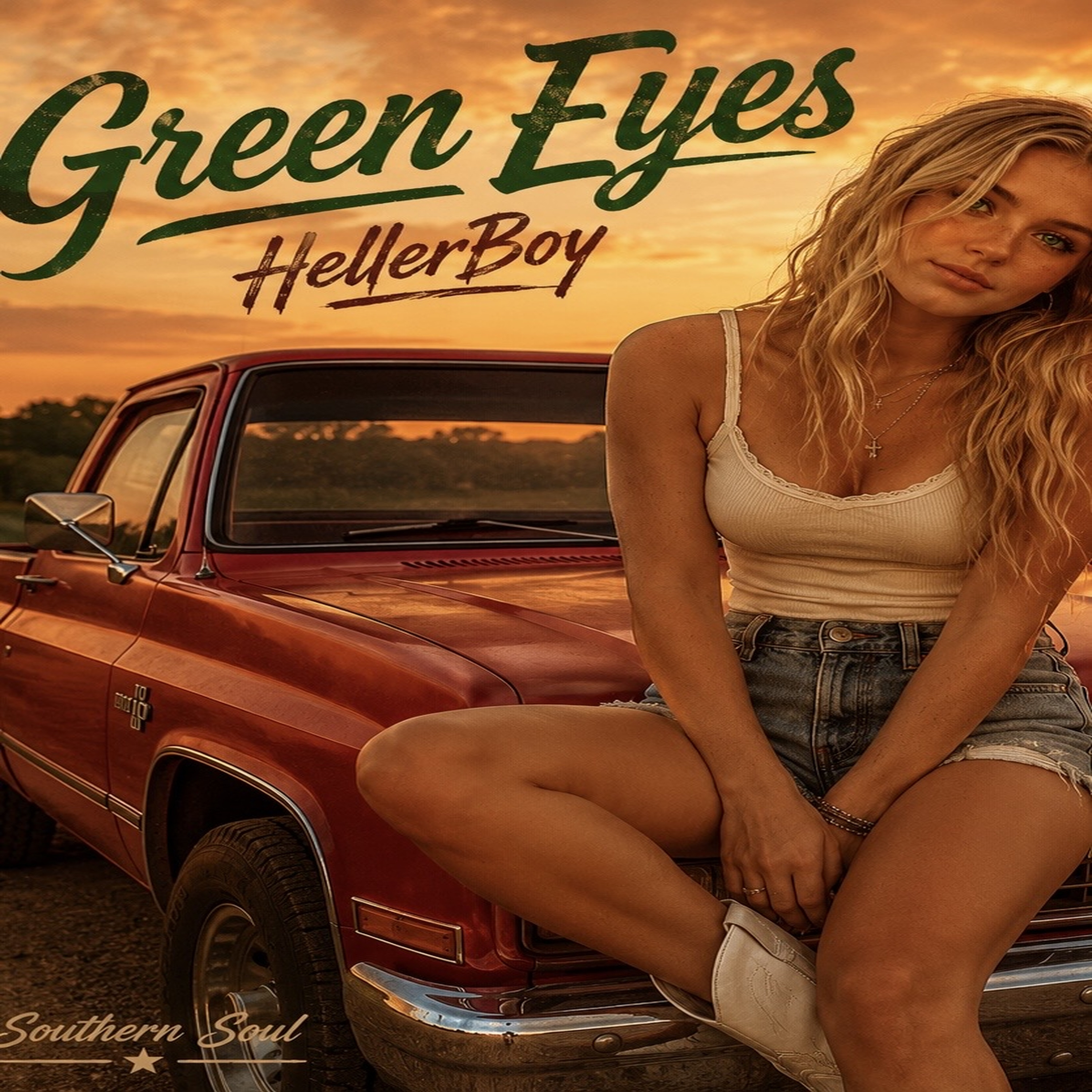 Green Eyes by HellerBoy cover art