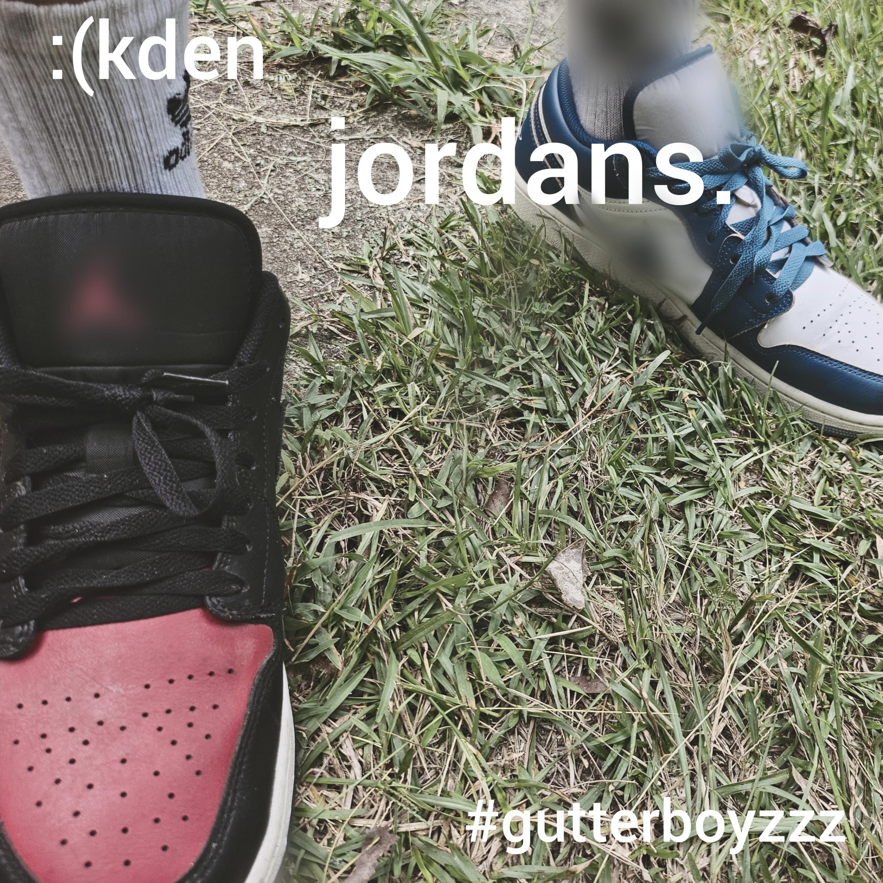 jordans. by :(kden cover art
