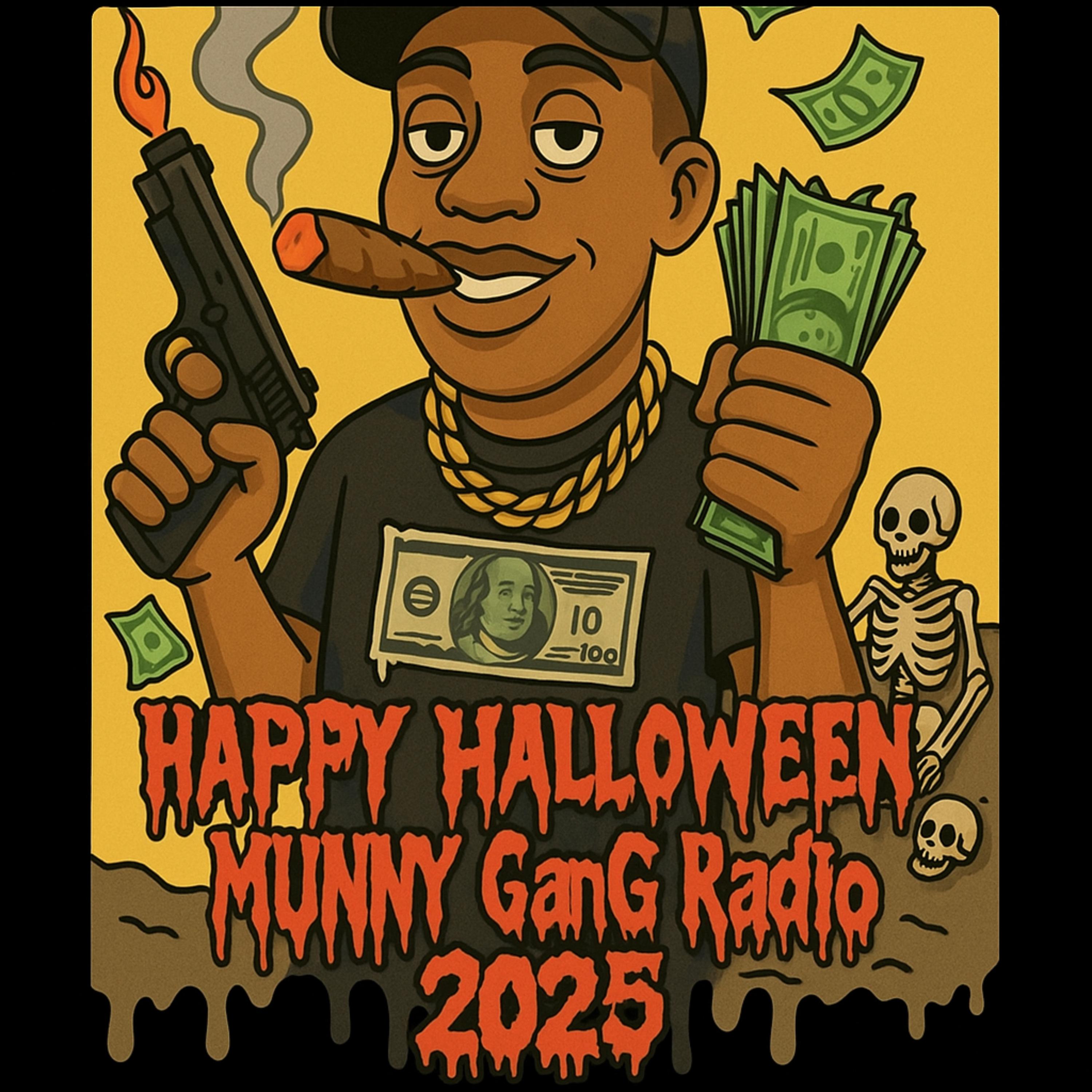 Happy Halloween MunnY GanG Radio 2025 artwork