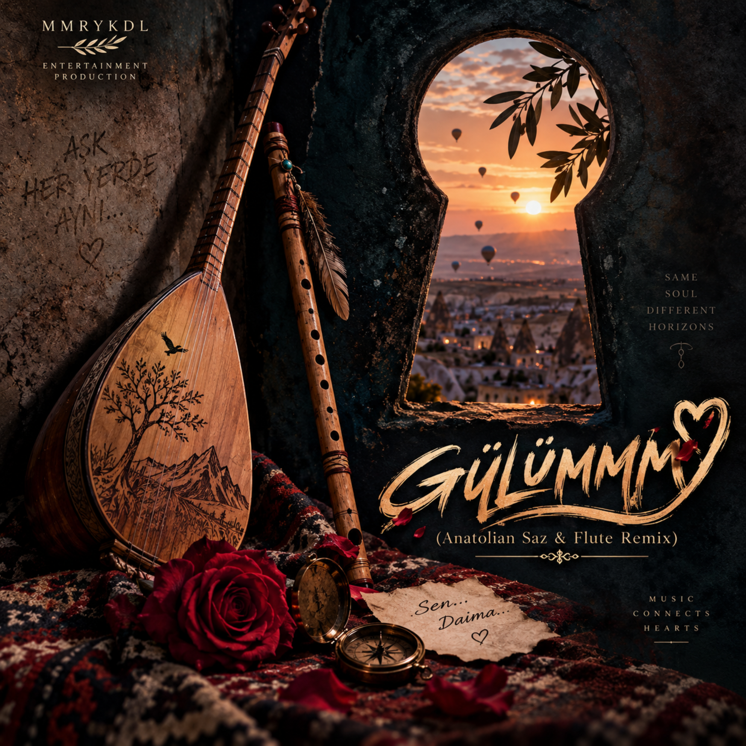GÜLÜMMM (Anatolian Saz & Flute Remix) by MMRYKDL cover art