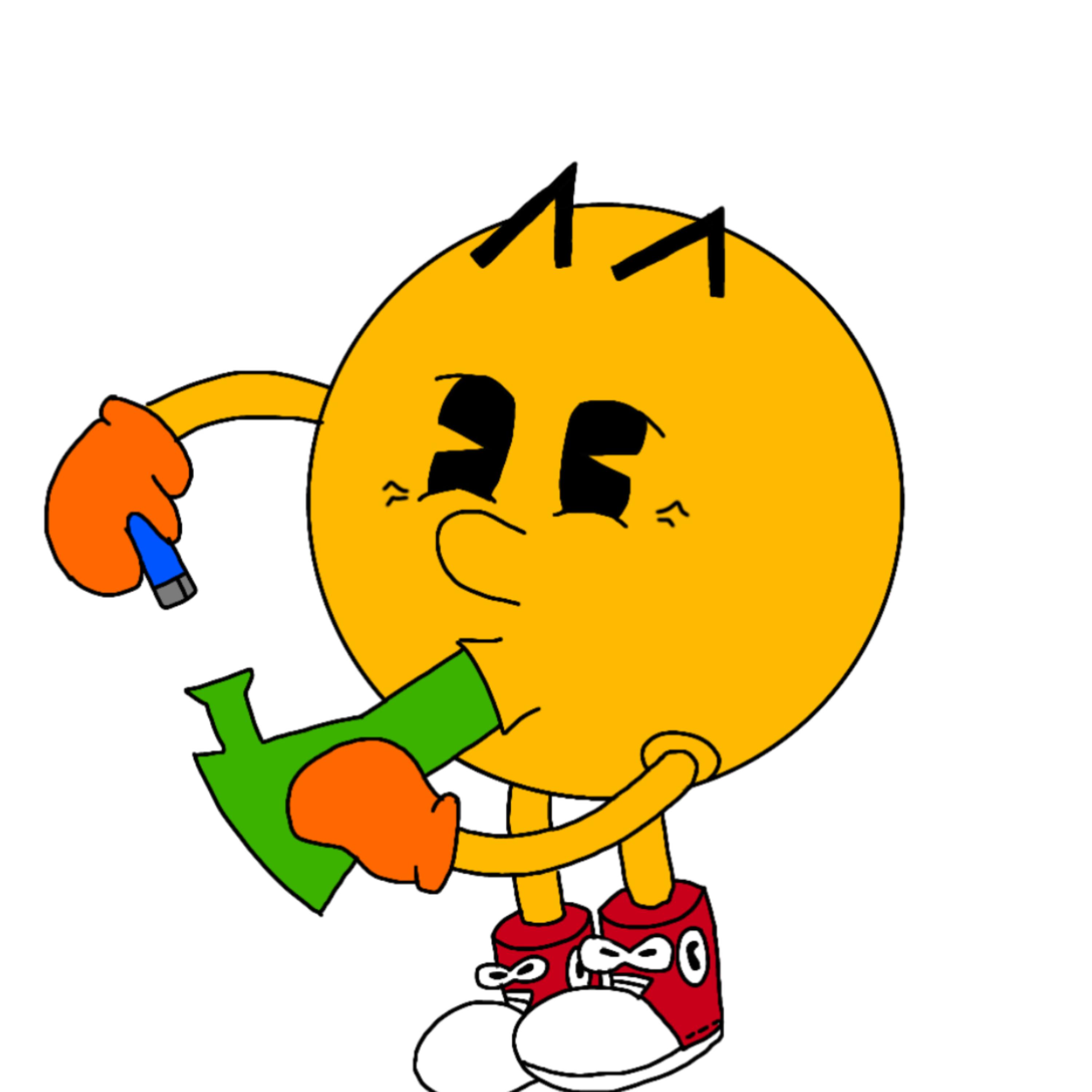Pac-man artwork