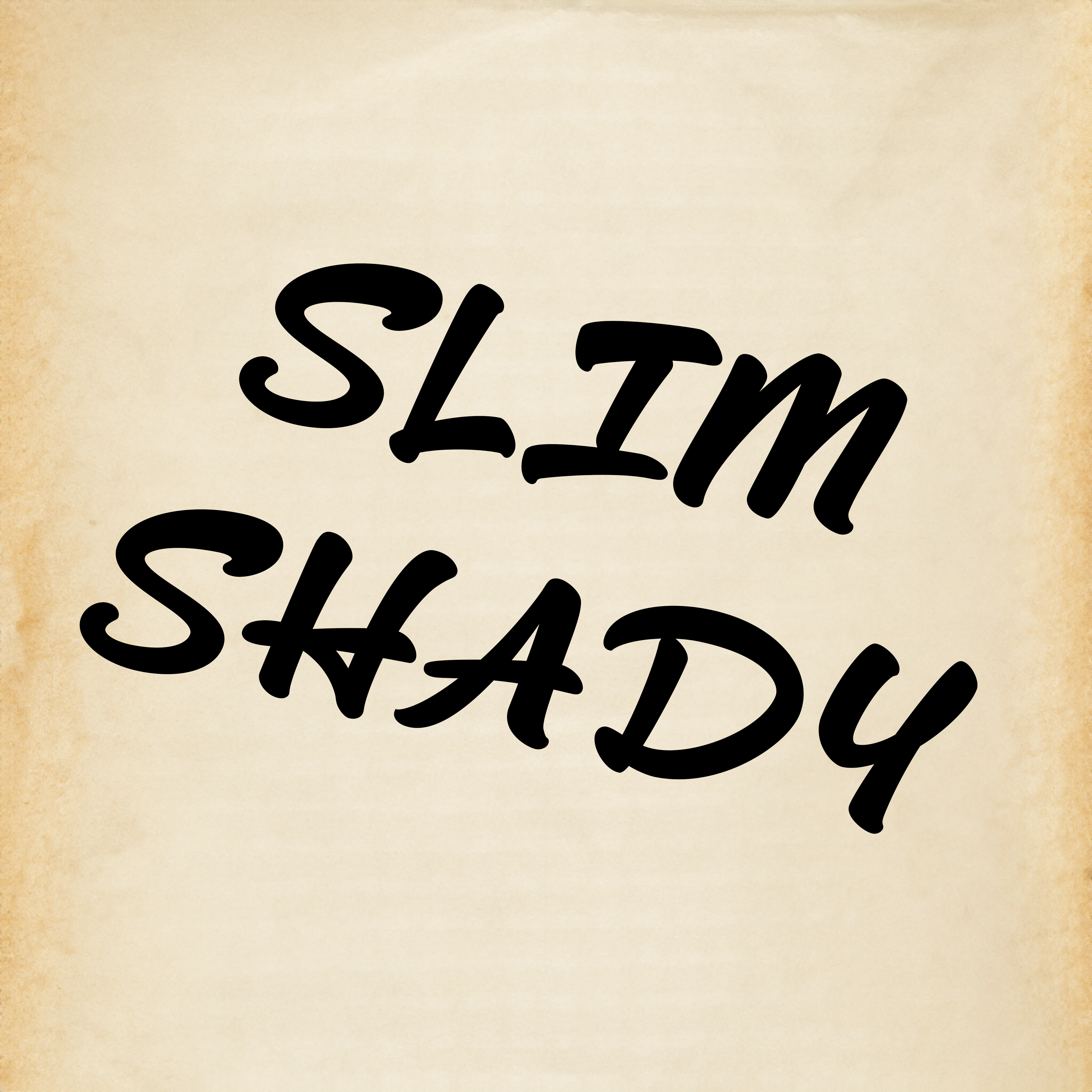 Slim Shady artwork