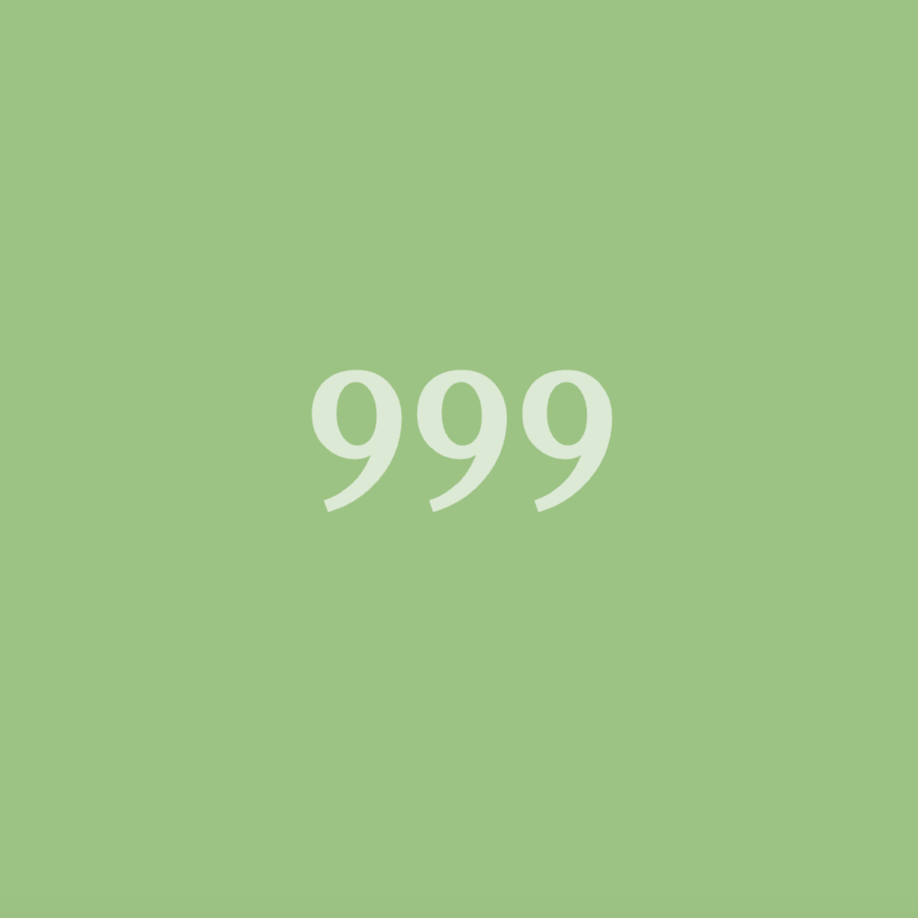 999 artwork