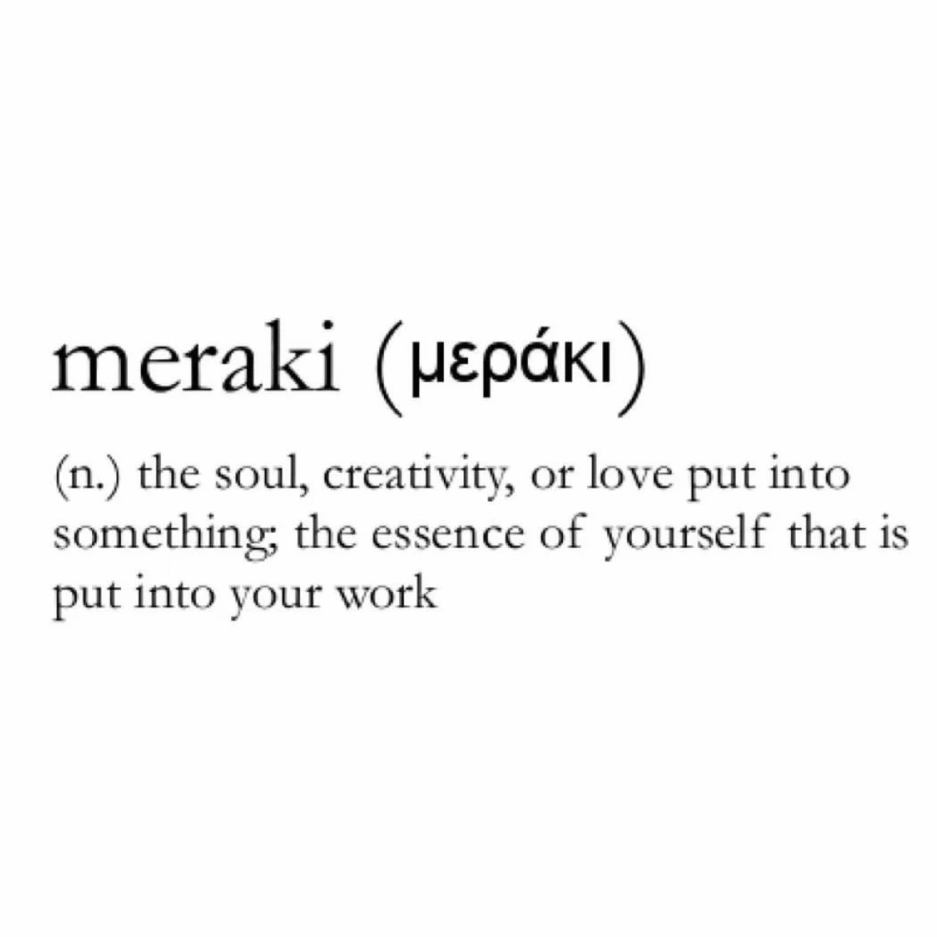 meraki by Kalash Kolosoy cover art