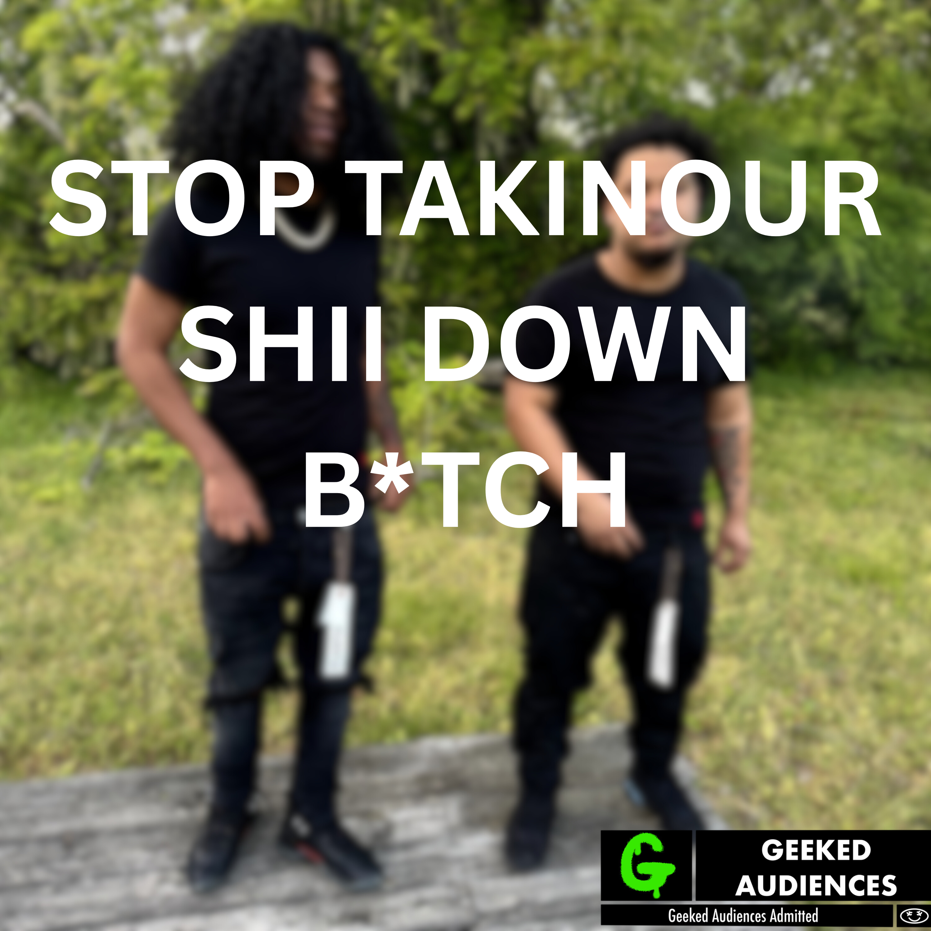 STOP TAKIN OUR SHII DOWN BITCH artwork