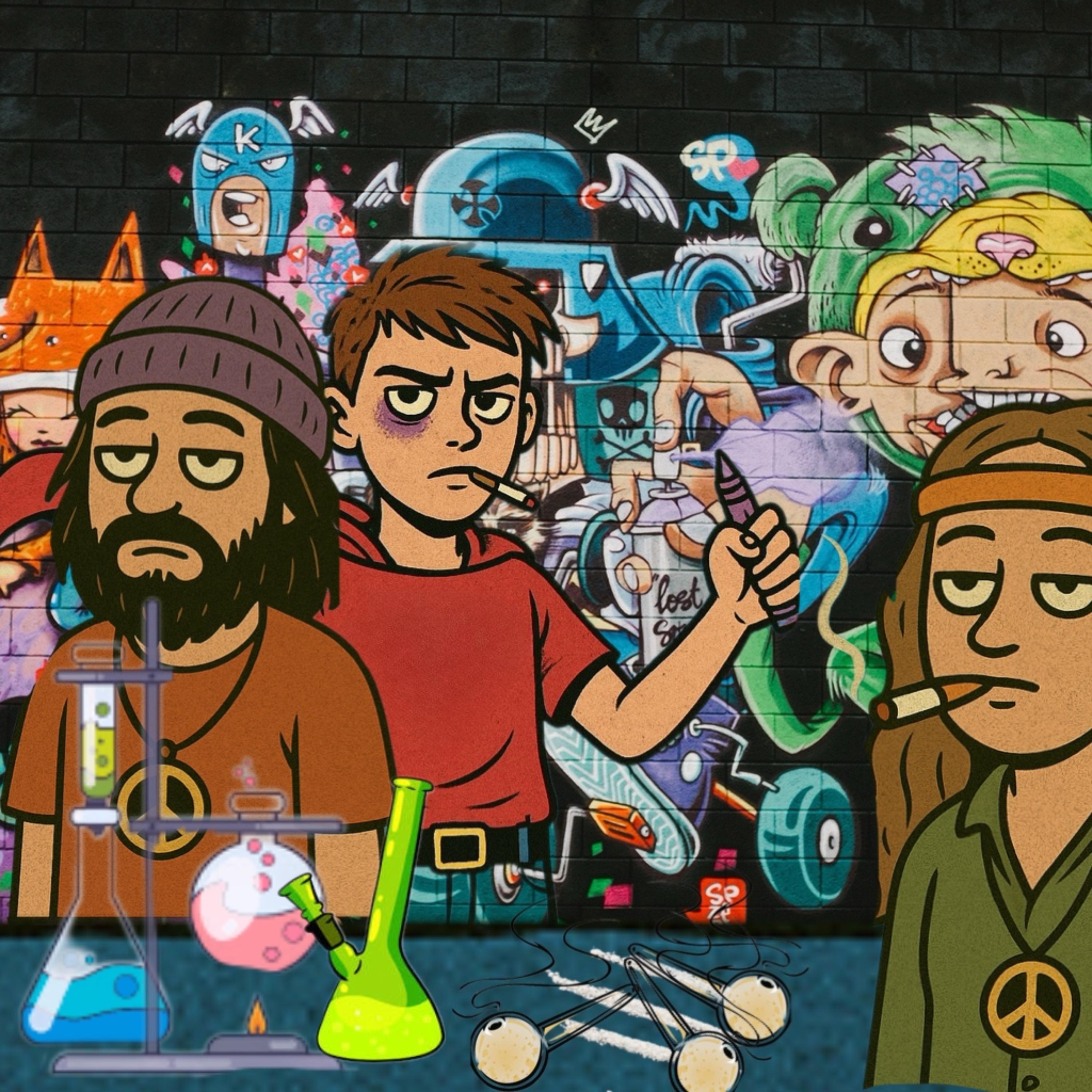 The Anti-Hero Trio artwork