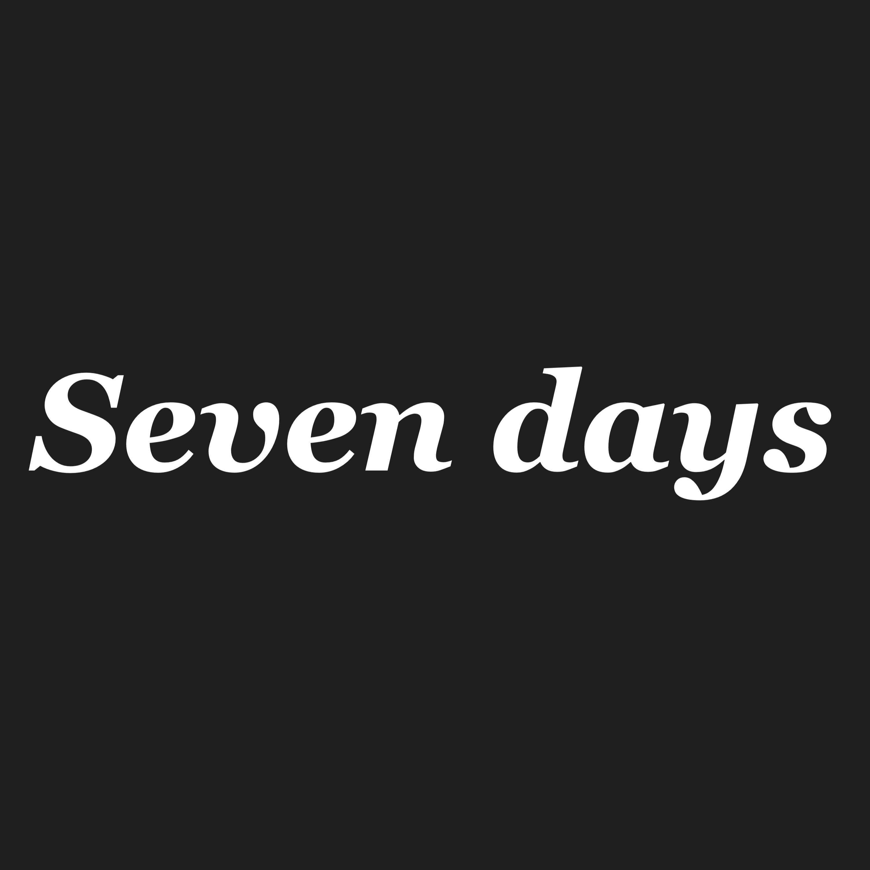 Seven days by Boujee Posel cover art