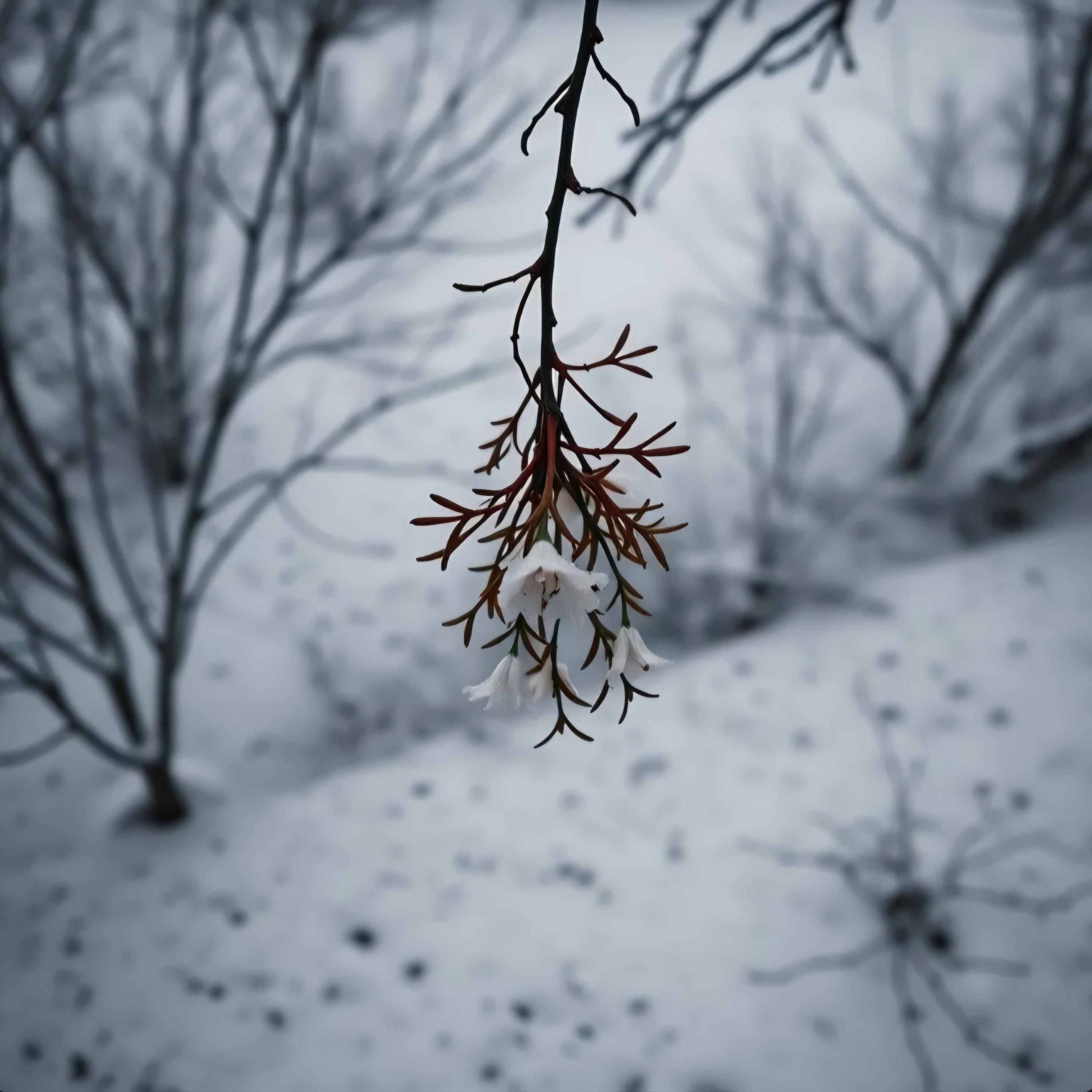under the mistletoe artwork