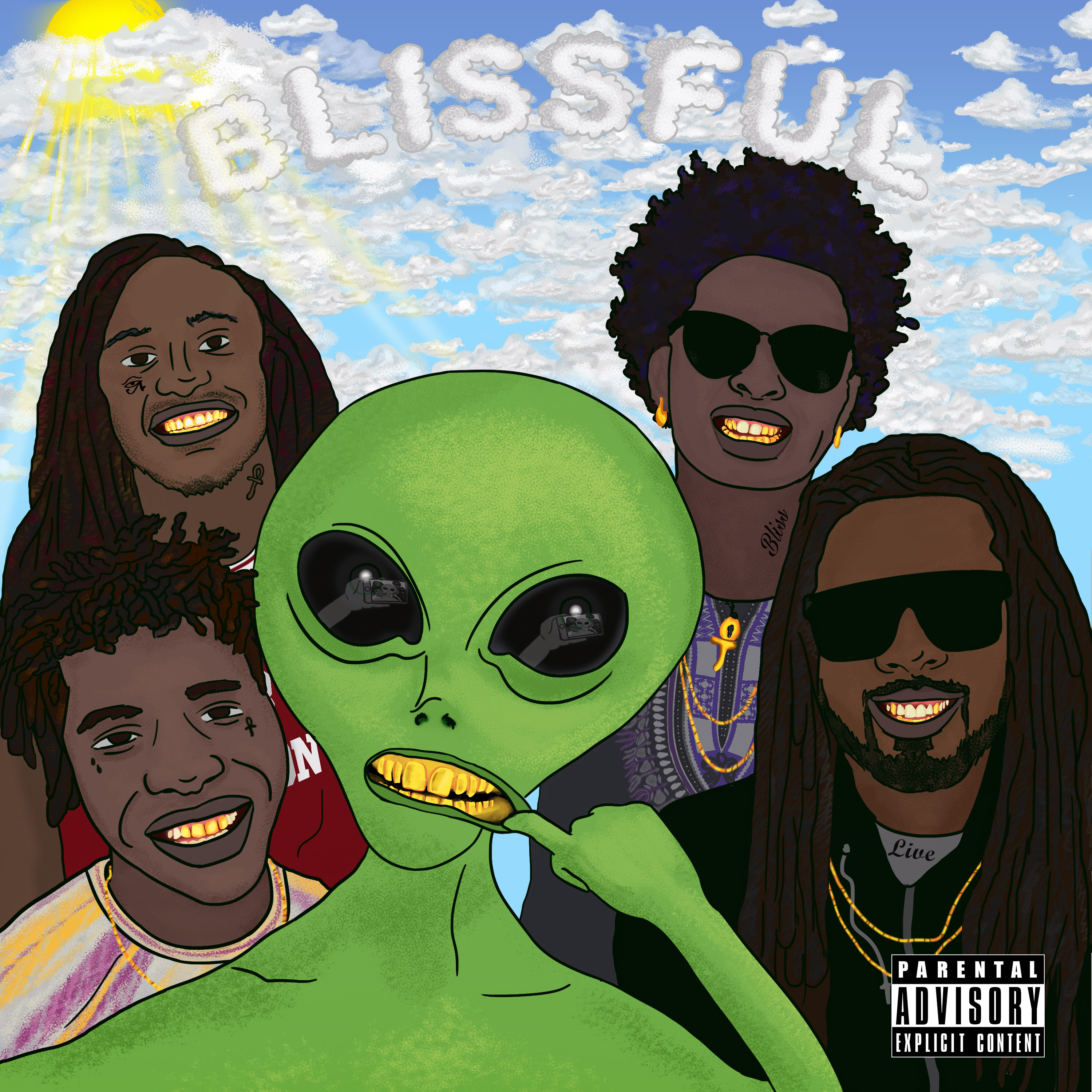 Blissful artwork